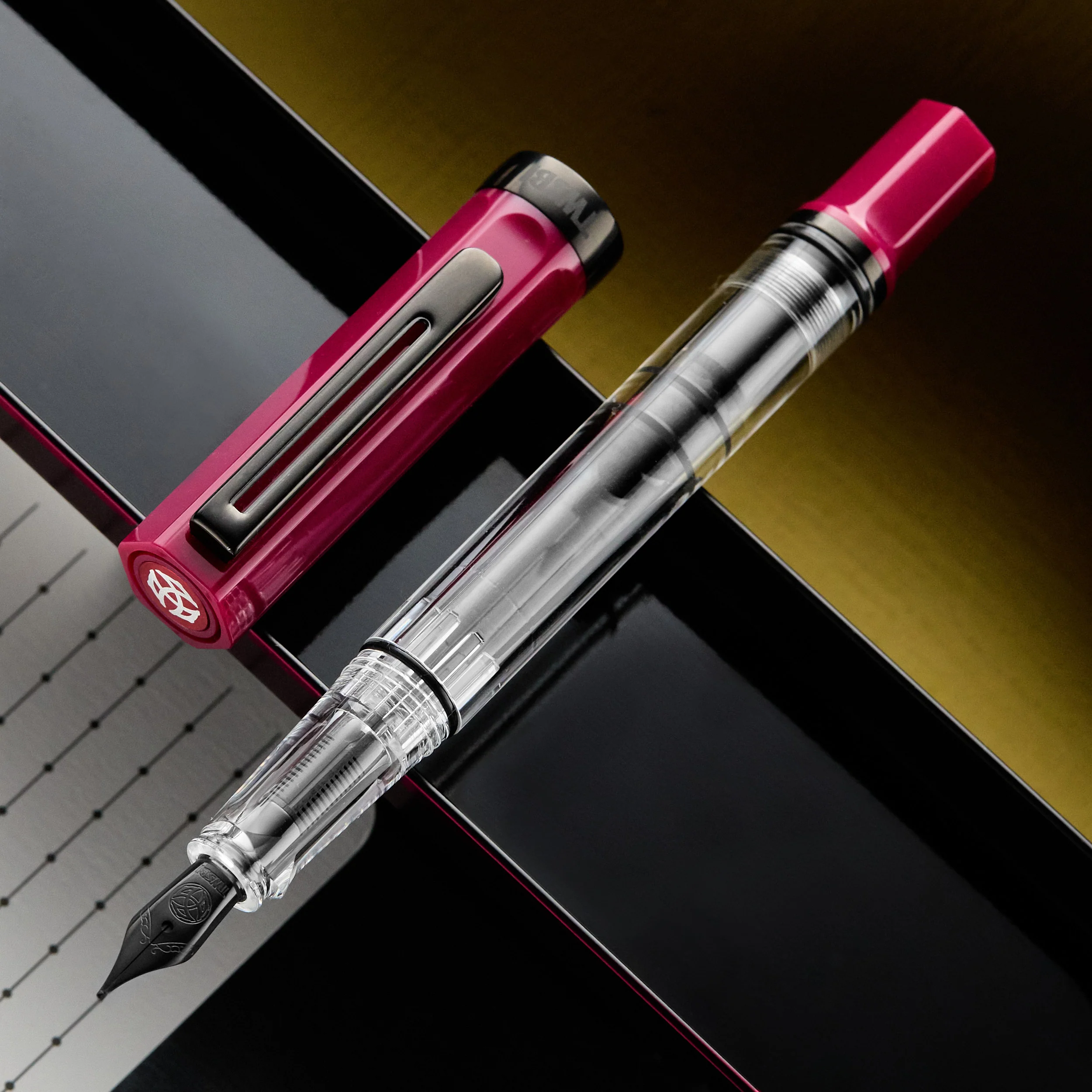 TWSBI ECO Fountain Pen - Plum w/ Onyx - Image 5