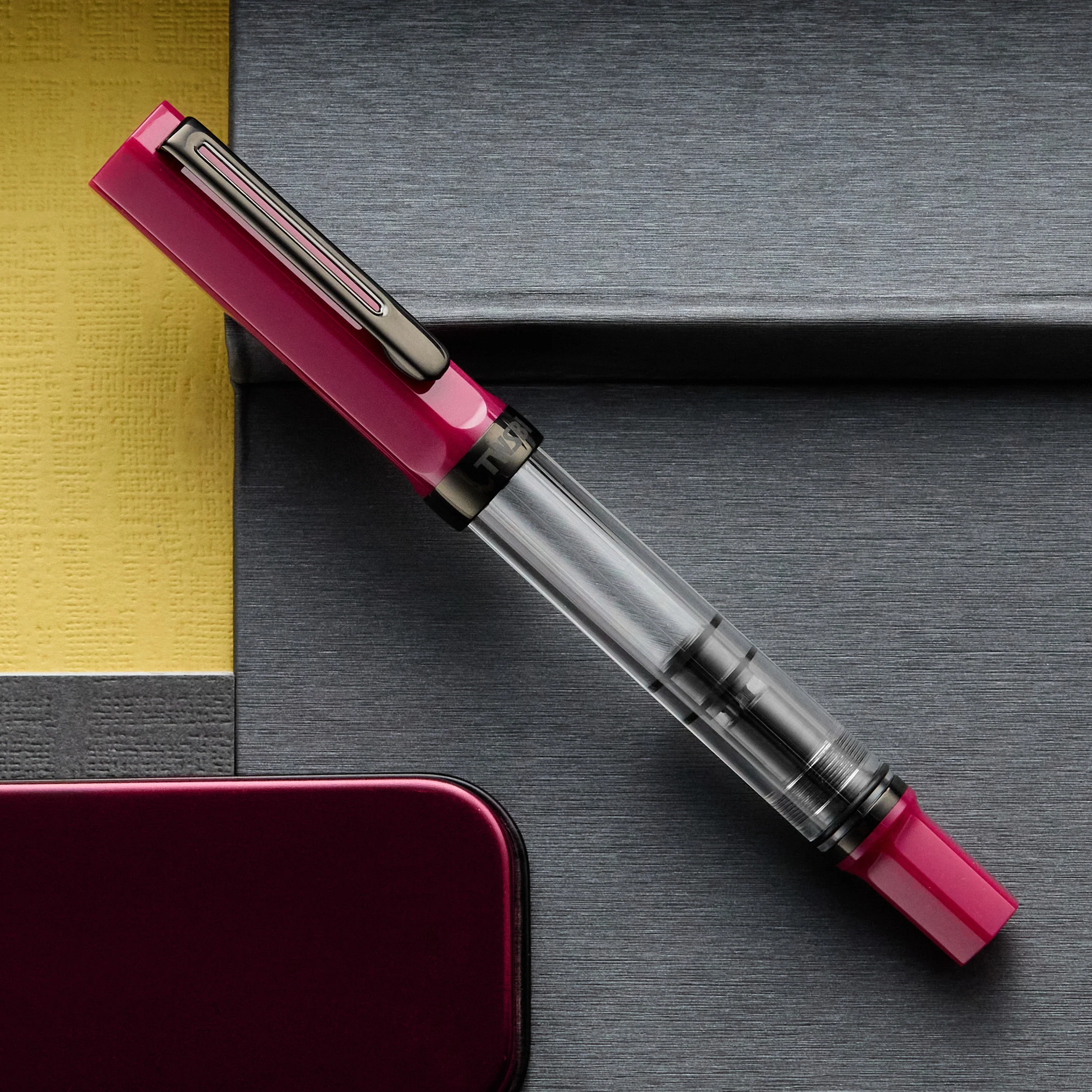 TWSBI ECO Fountain Pen - Plum w/ Onyx - Image 6