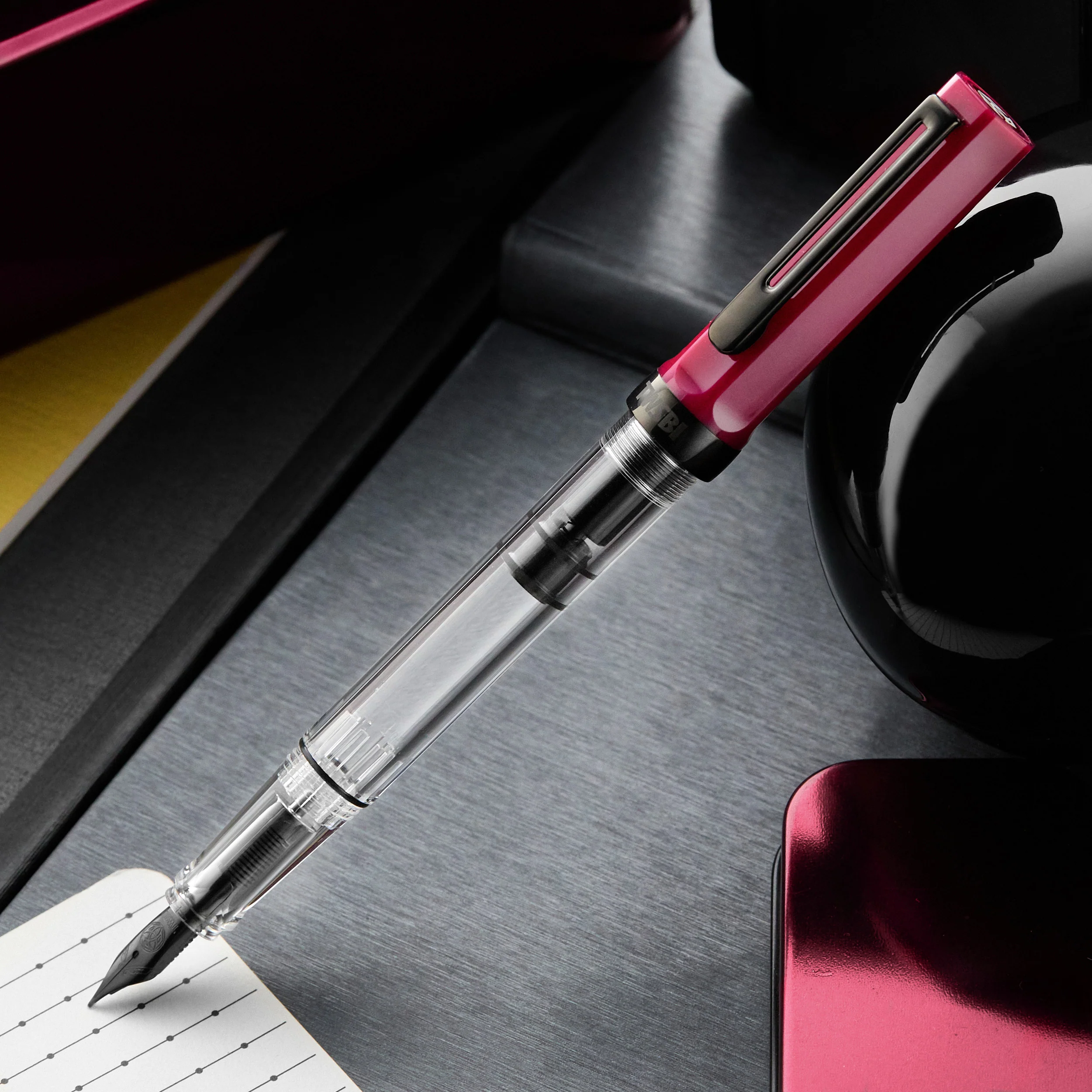 TWSBI ECO Fountain Pen - Plum w/ Onyx - Image 7