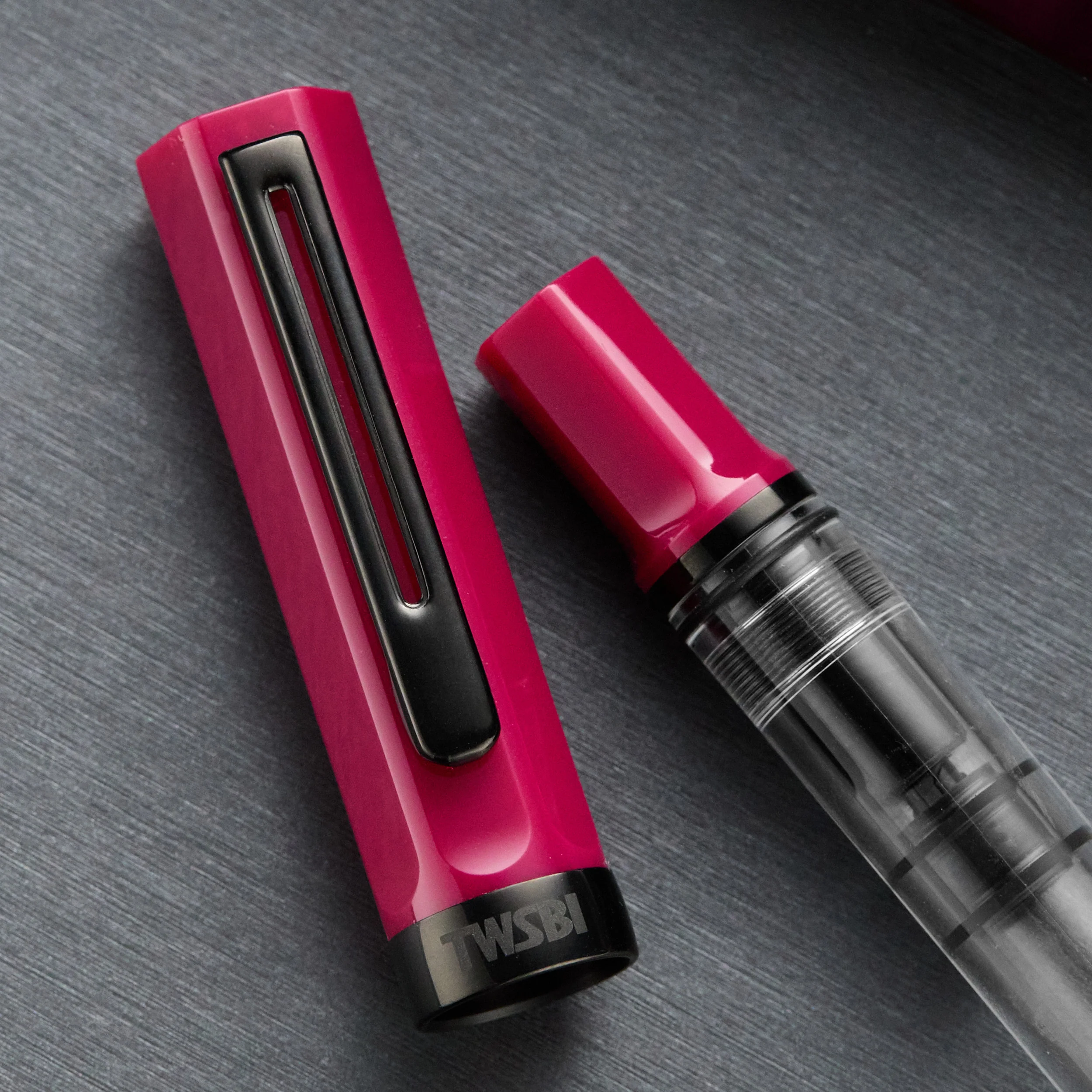 TWSBI ECO Fountain Pen - Plum w/ Onyx - Image 8
