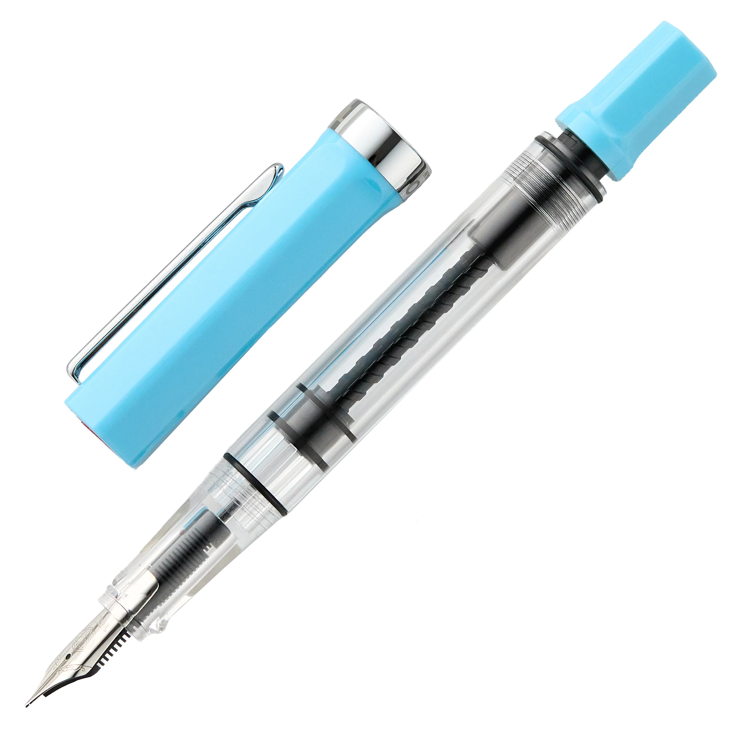 TWSBI ECO Fountain Pen - Sky Blue (Limited Edition) - Image 3