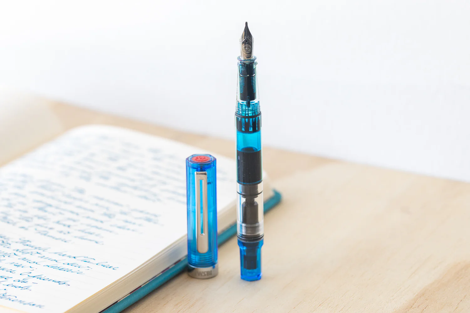 TWSBI ECO Fountain Pen - Transparent Blue - Image 7