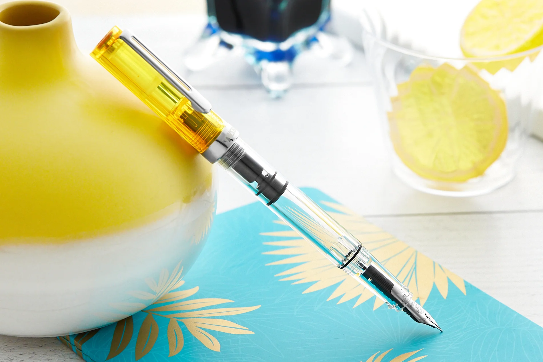 TWSBI ECO Fountain Pen - Transparent Yellow - Image 8