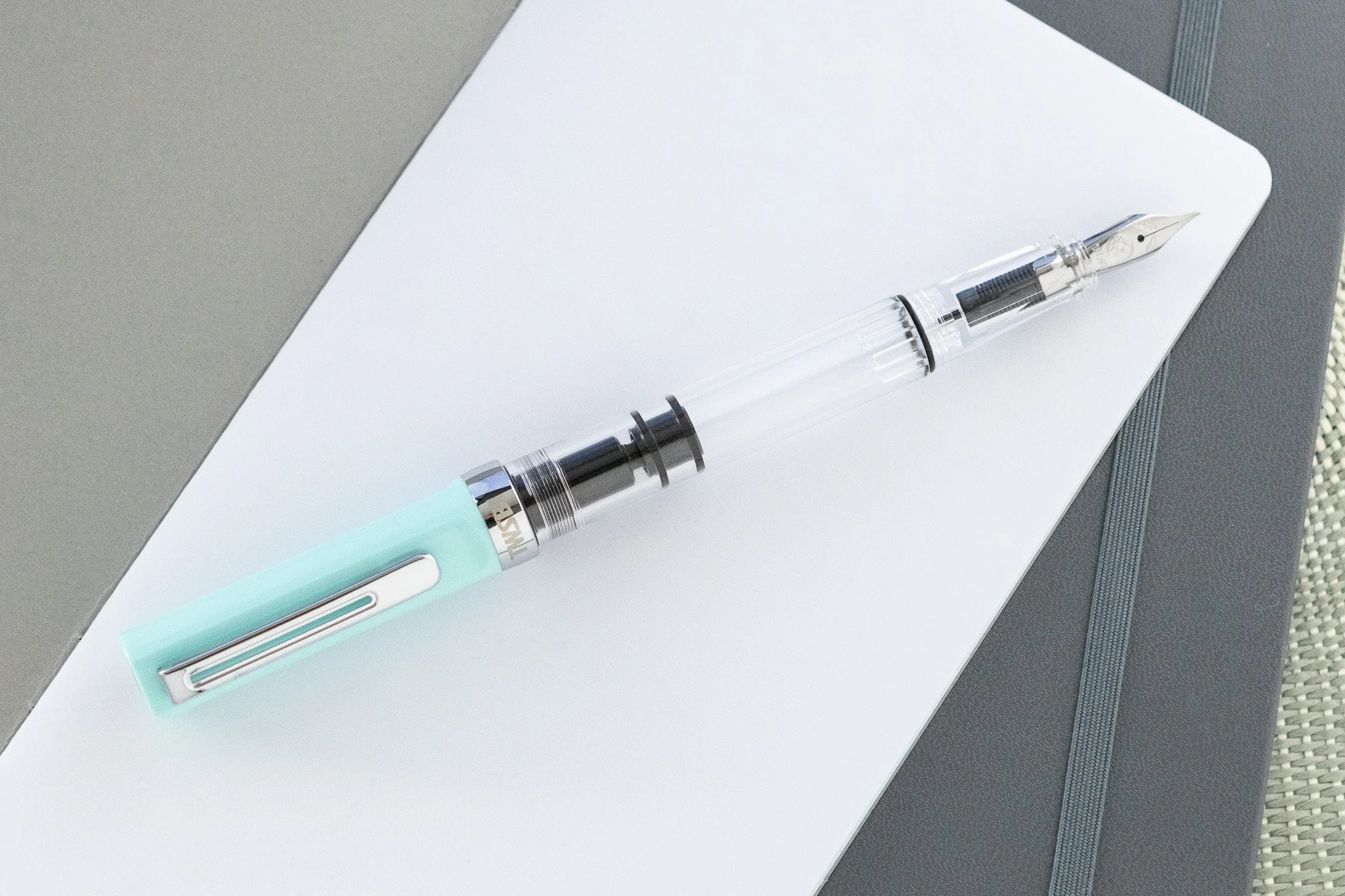 TWSBI ECO-T Fountain Pen - Mint Blue - Image 10