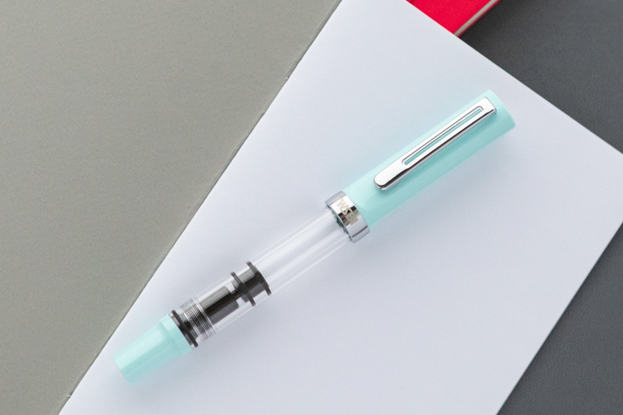 TWSBI ECO-T Fountain Pen - Mint Blue - Image 12