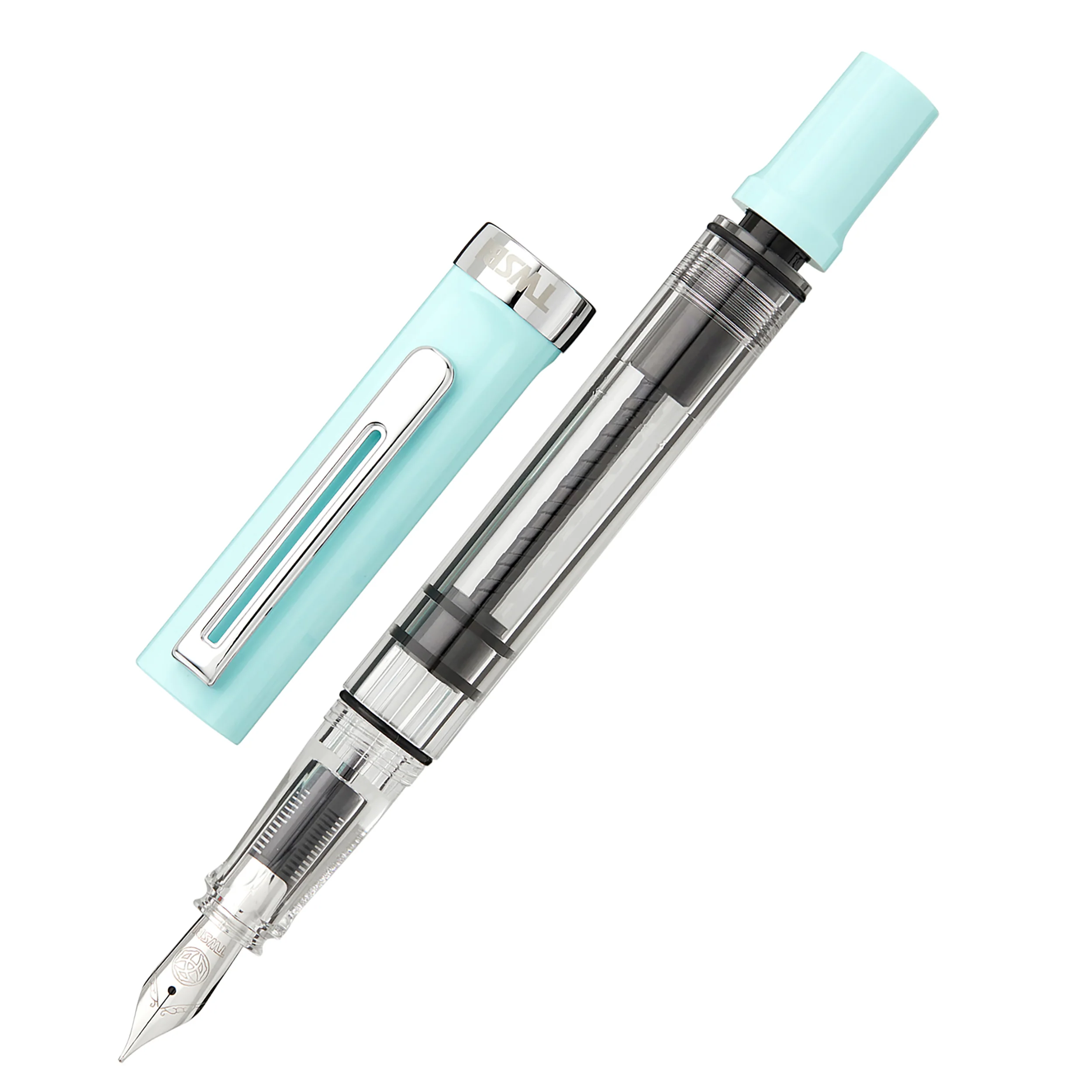 TWSBI ECO-T Fountain Pen - Mint Blue - Image 3