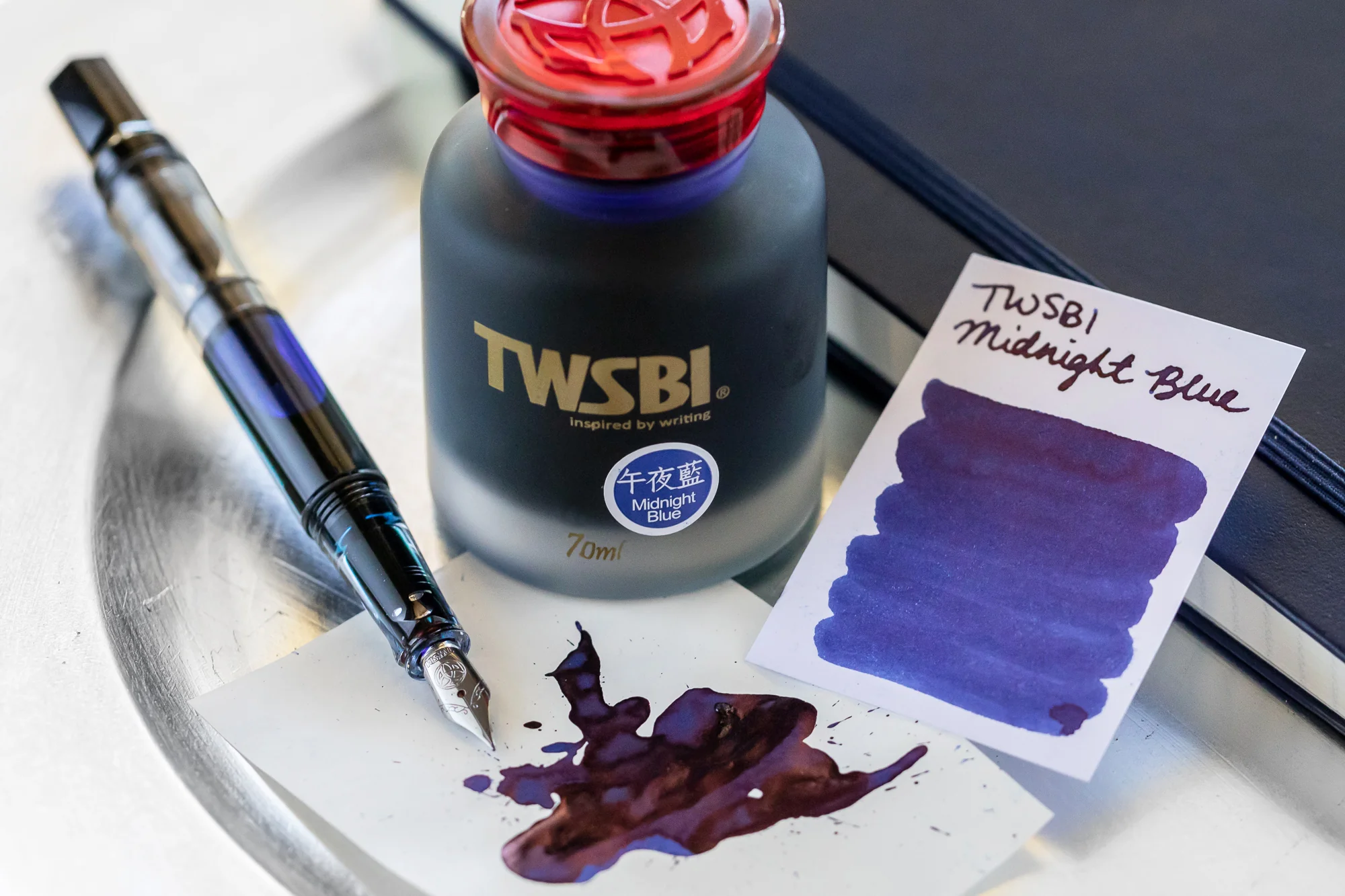 TWSBI Midnight Blue - 70ml Bottled Ink - Image 4