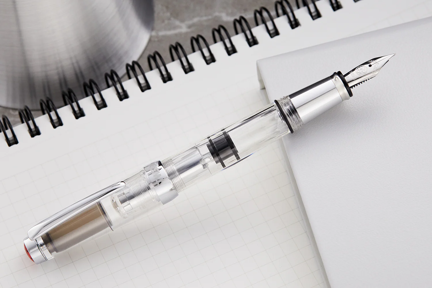 TWSBI Mini AL Fountain Pen - Silver - Image 7