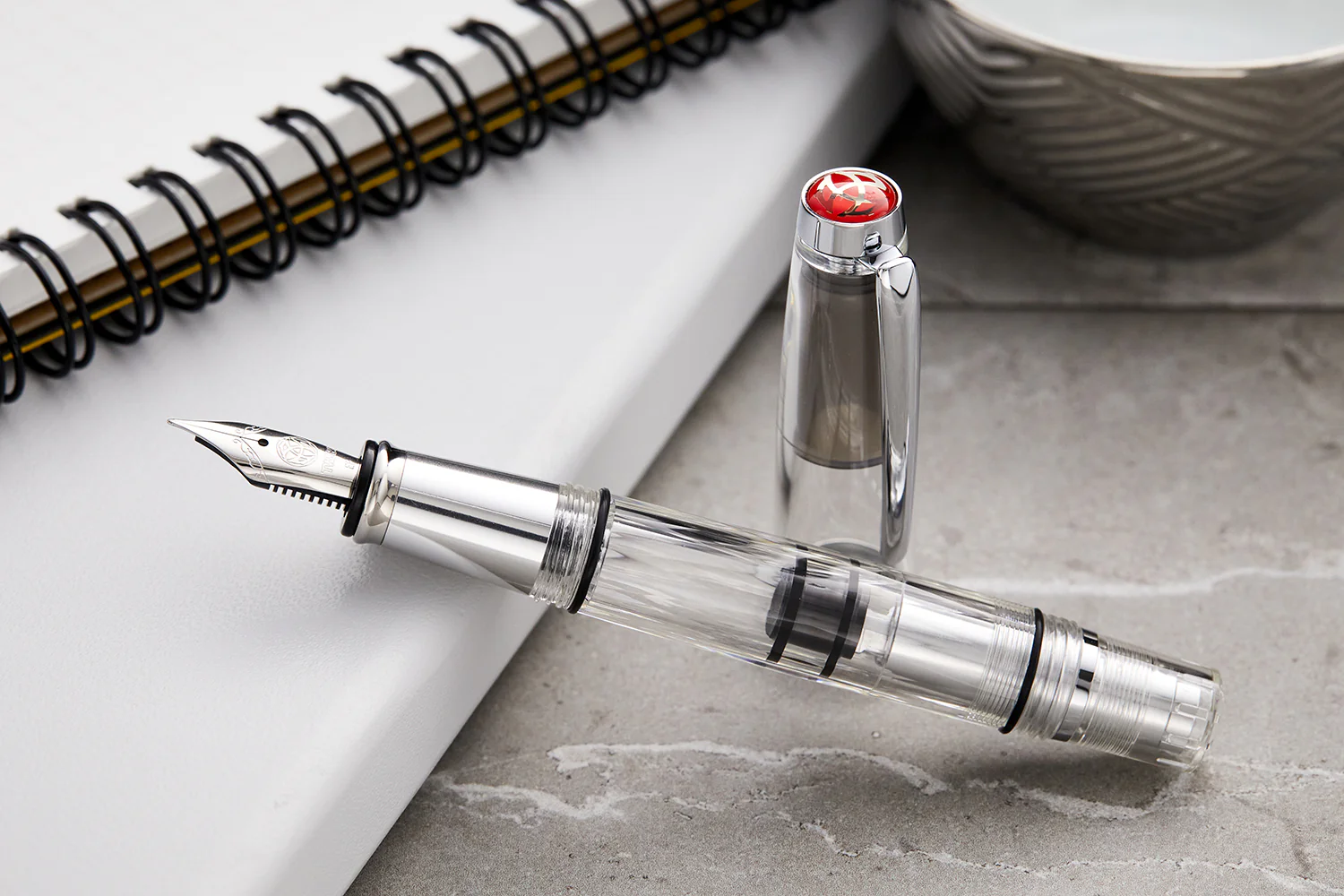 TWSBI Mini AL Fountain Pen - Silver - Image 9