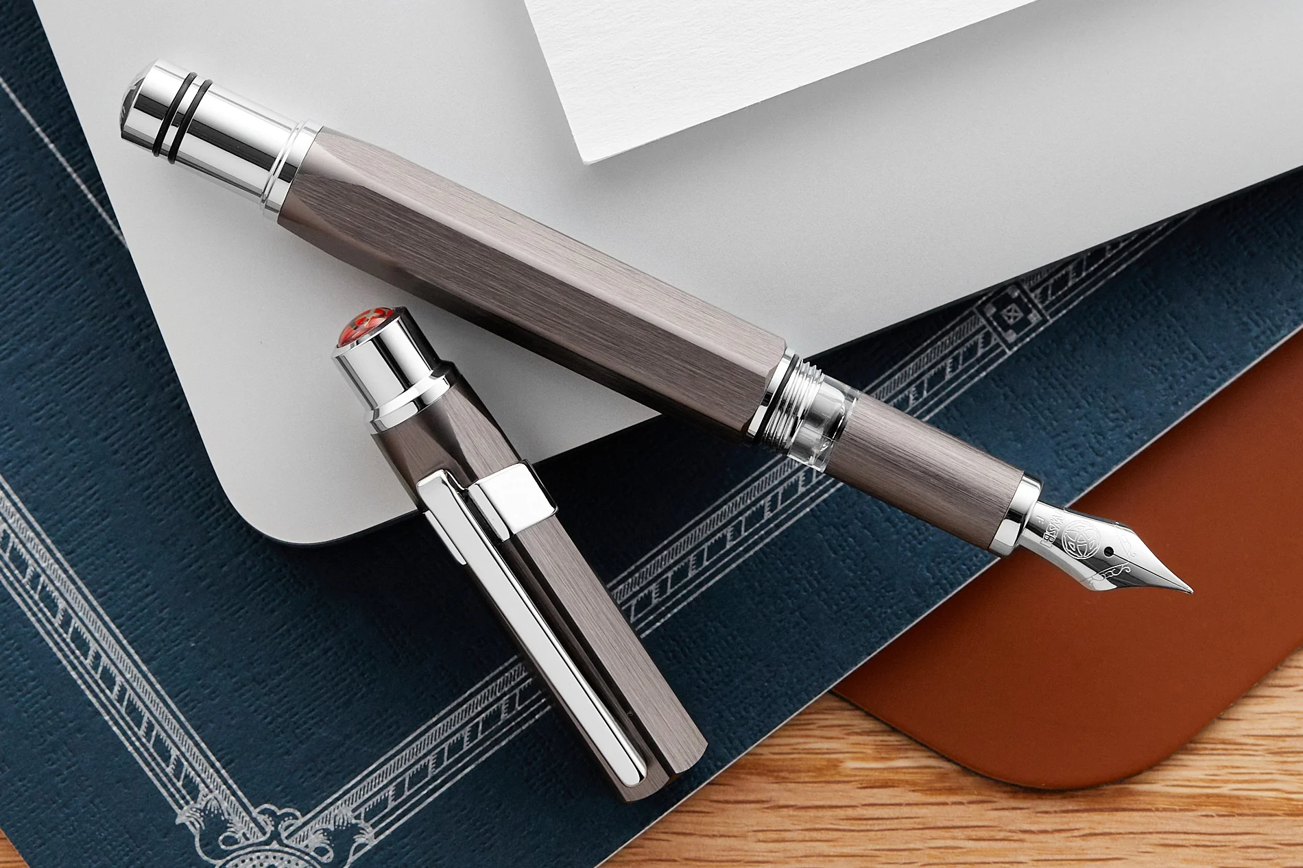 TWSBI Precision Fountain Pen - GunMetal - Image 4