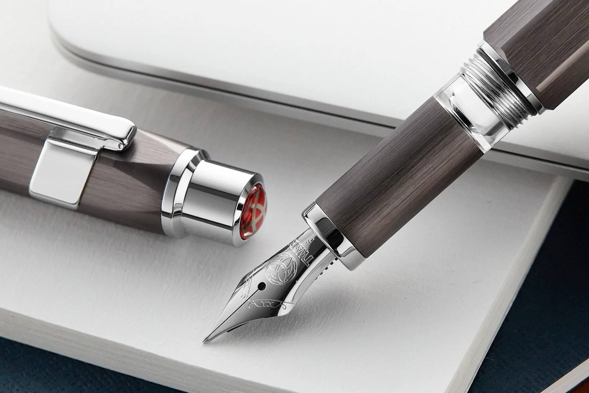 TWSBI Precision Fountain Pen - GunMetal - Image 7