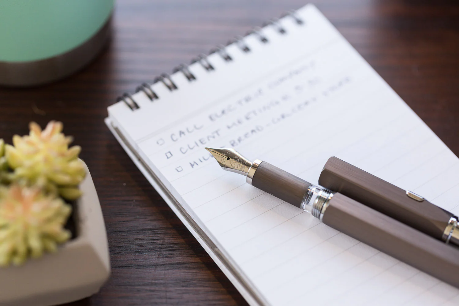 TWSBI Precision Fountain Pen - GunMetal - Image 9