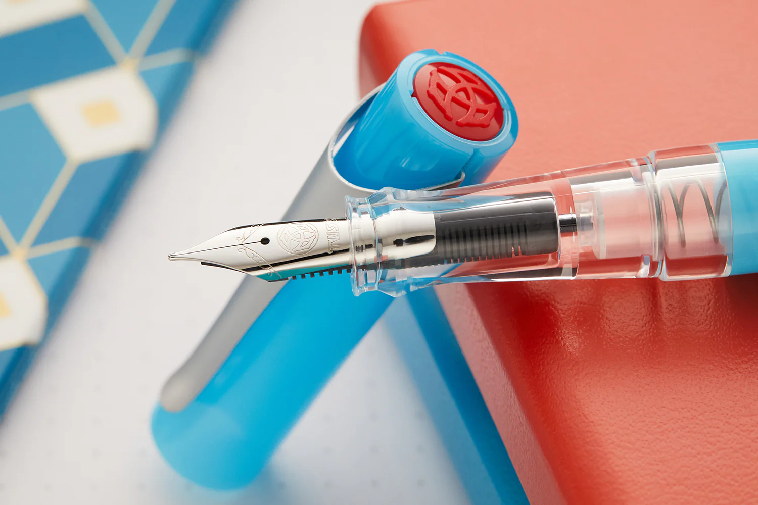 TWSBI SWIPE Fountain Pen - Ice Blue - Image 10