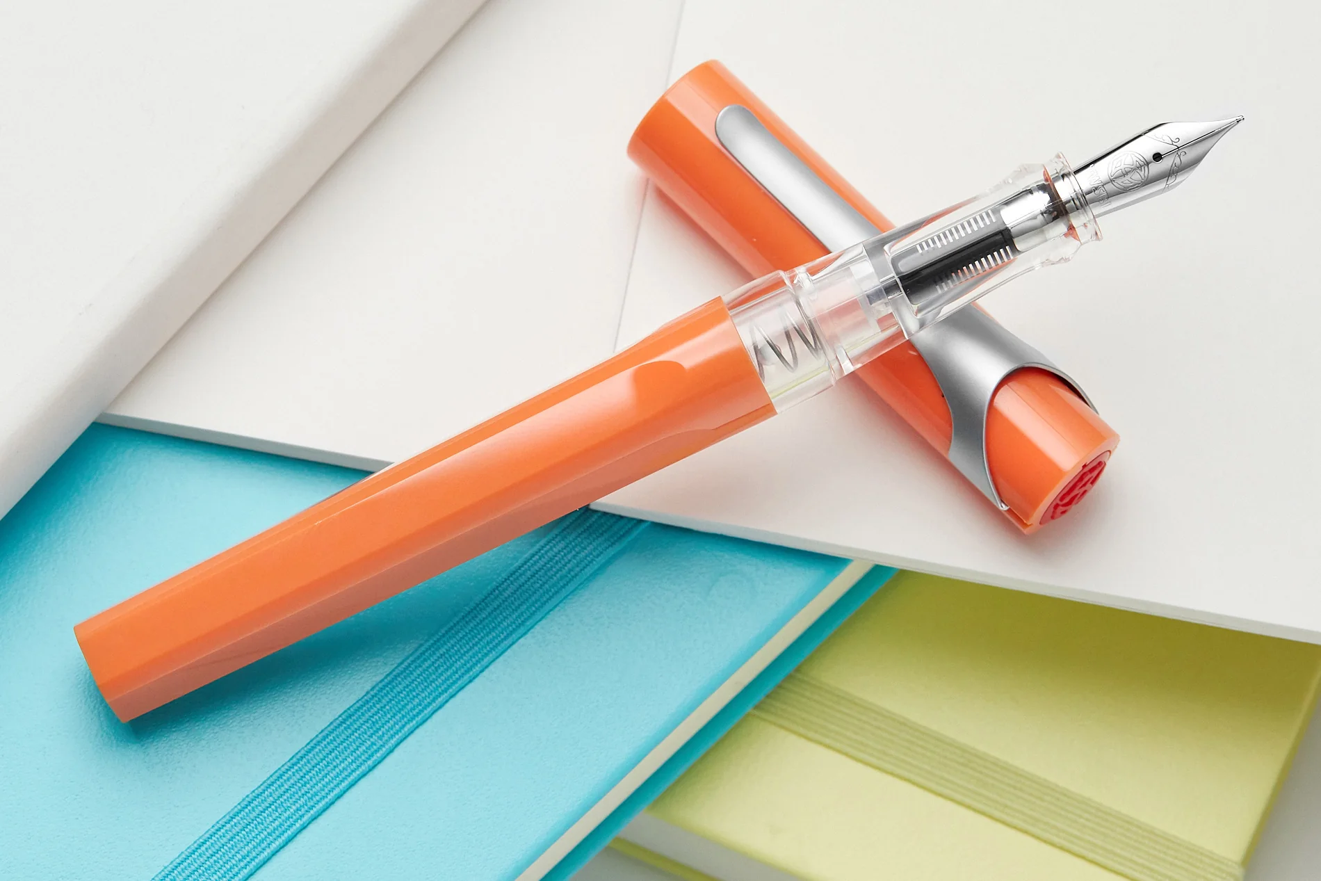 TWSBI SWIPE Fountain Pen - Salmon - Image 6