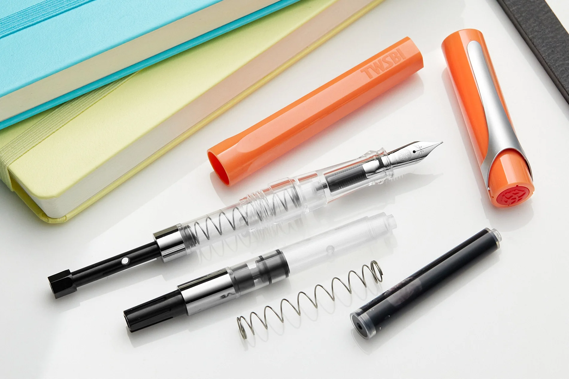 TWSBI SWIPE Fountain Pen - Salmon - Image 8