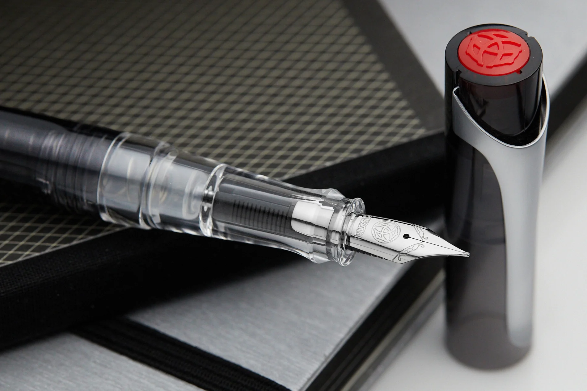 TWSBI SWIPE Fountain Pen - Smoke - Image 10