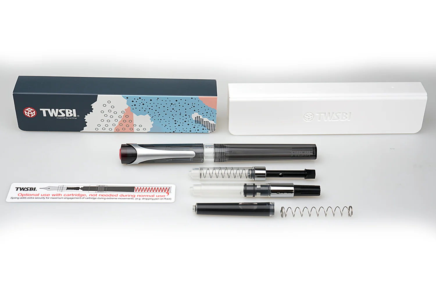 TWSBI SWIPE Fountain Pen - Smoke - Image 12
