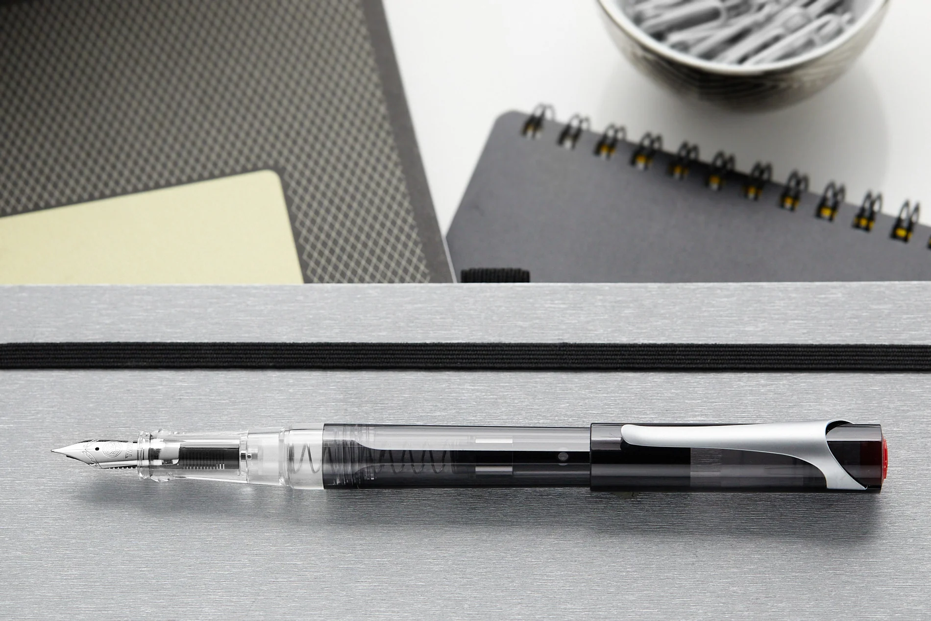 TWSBI SWIPE Fountain Pen - Smoke - Image 8