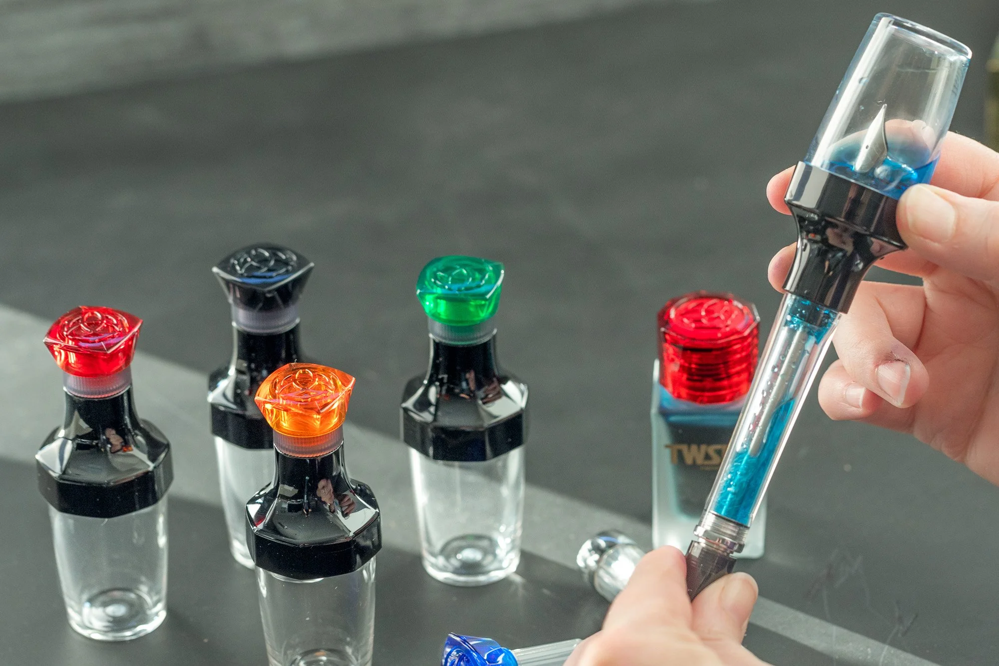 TWSBI Vac 20A Ink Bottle - Black - Image 7