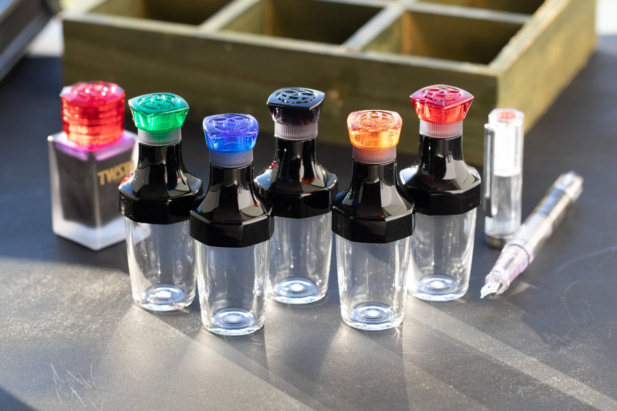 TWSBI Vac 20A Ink Bottle - Orange - Image 4