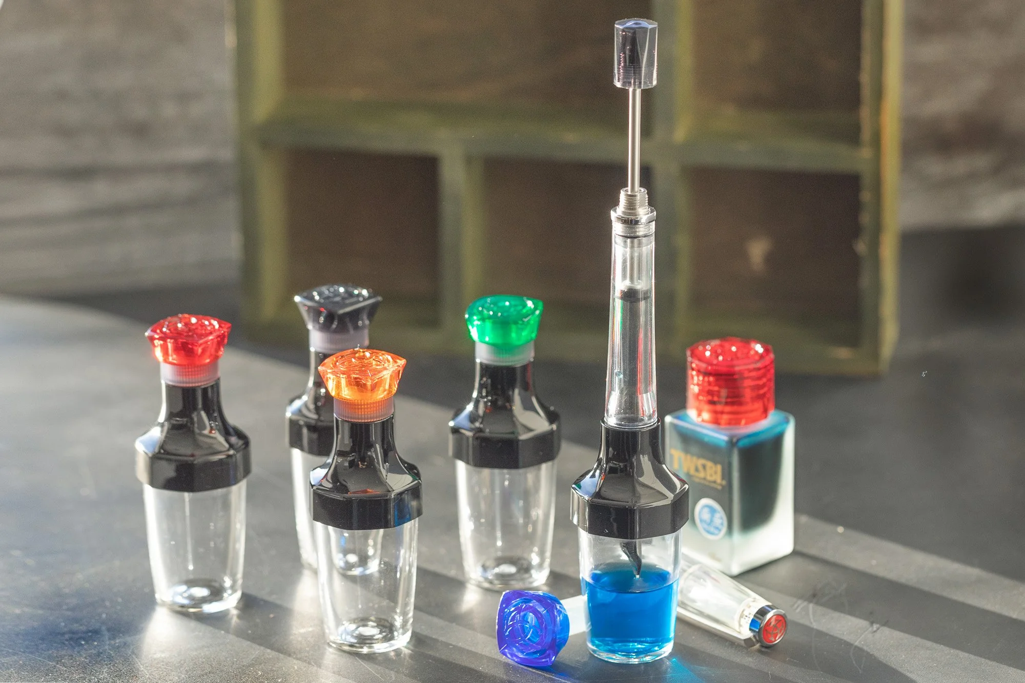 TWSBI Vac 20A Ink Bottle - Orange - Image 5