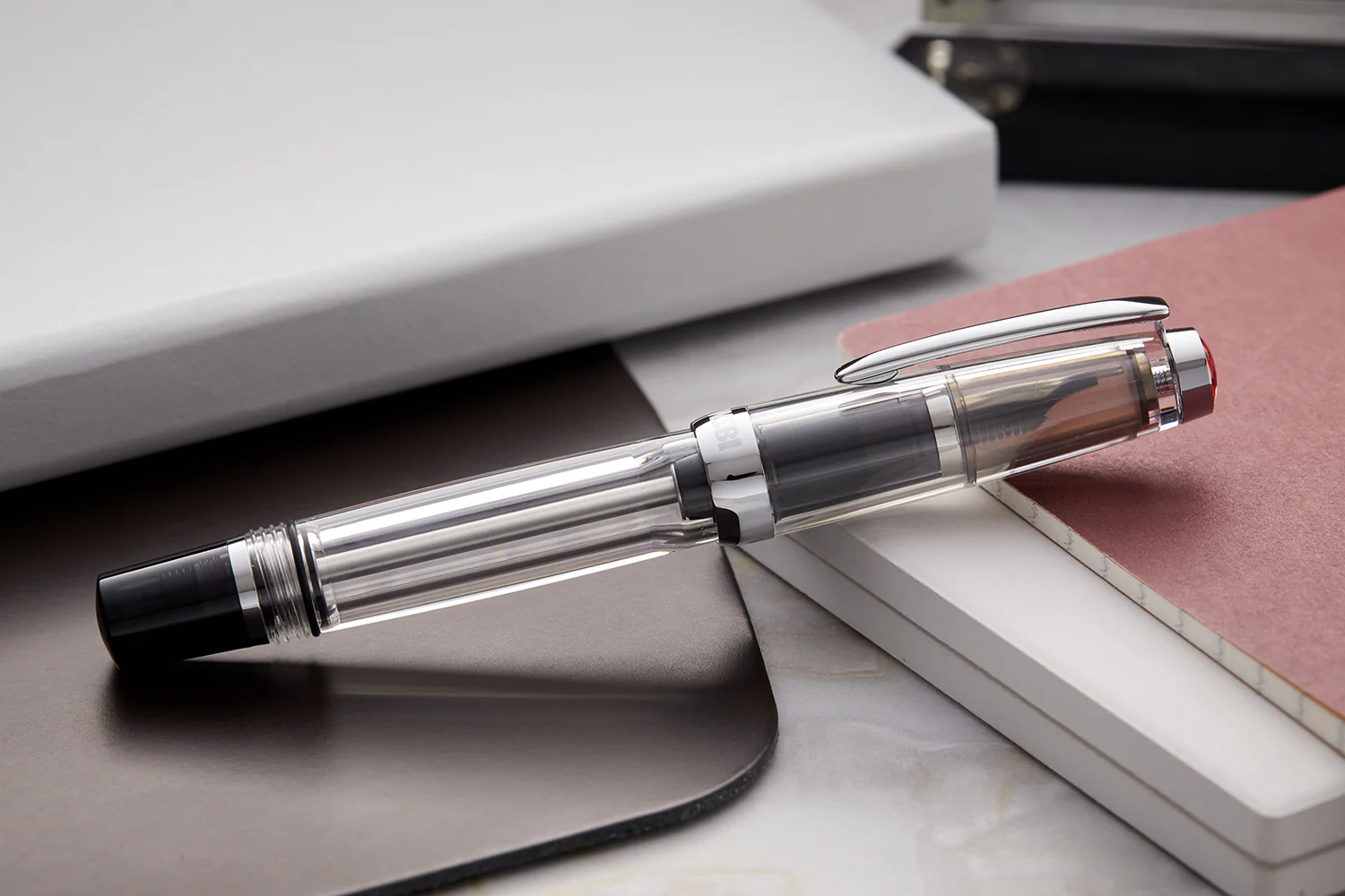 TWSBI Vac Mini Fountain Pen - Smoke - Image 8
