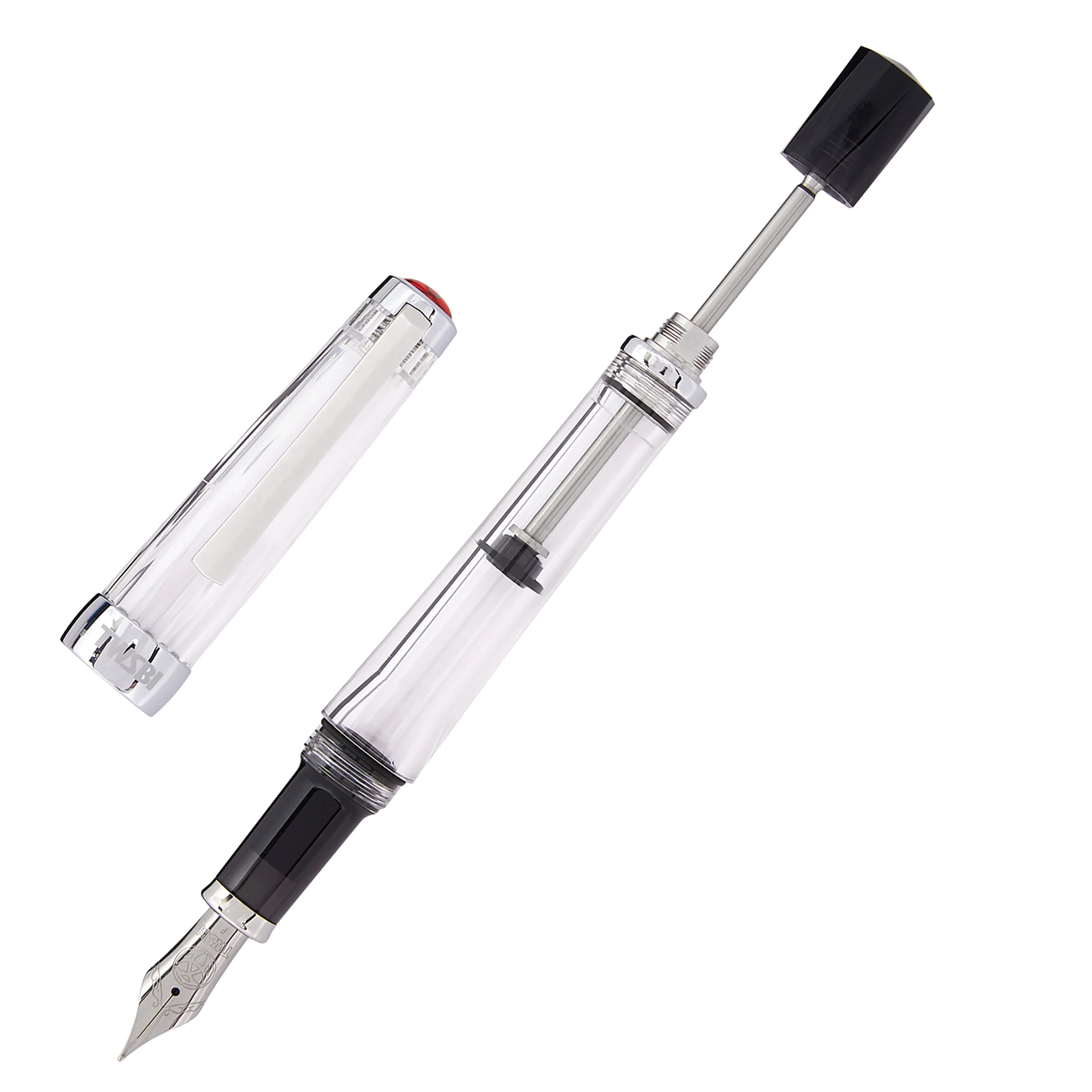TWSBI Vac700R Fountain Pen - Clear - Image 3