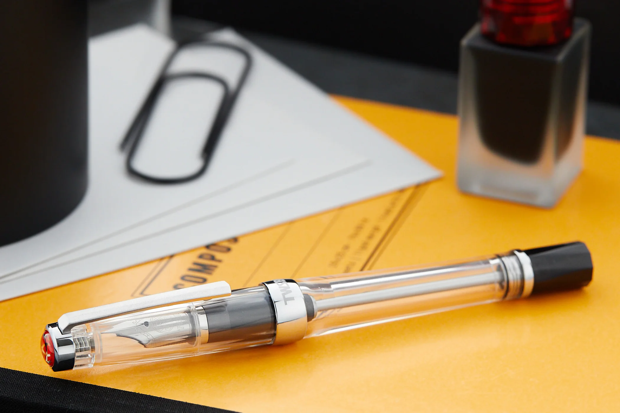 TWSBI Vac700R Fountain Pen - Clear - Image 7