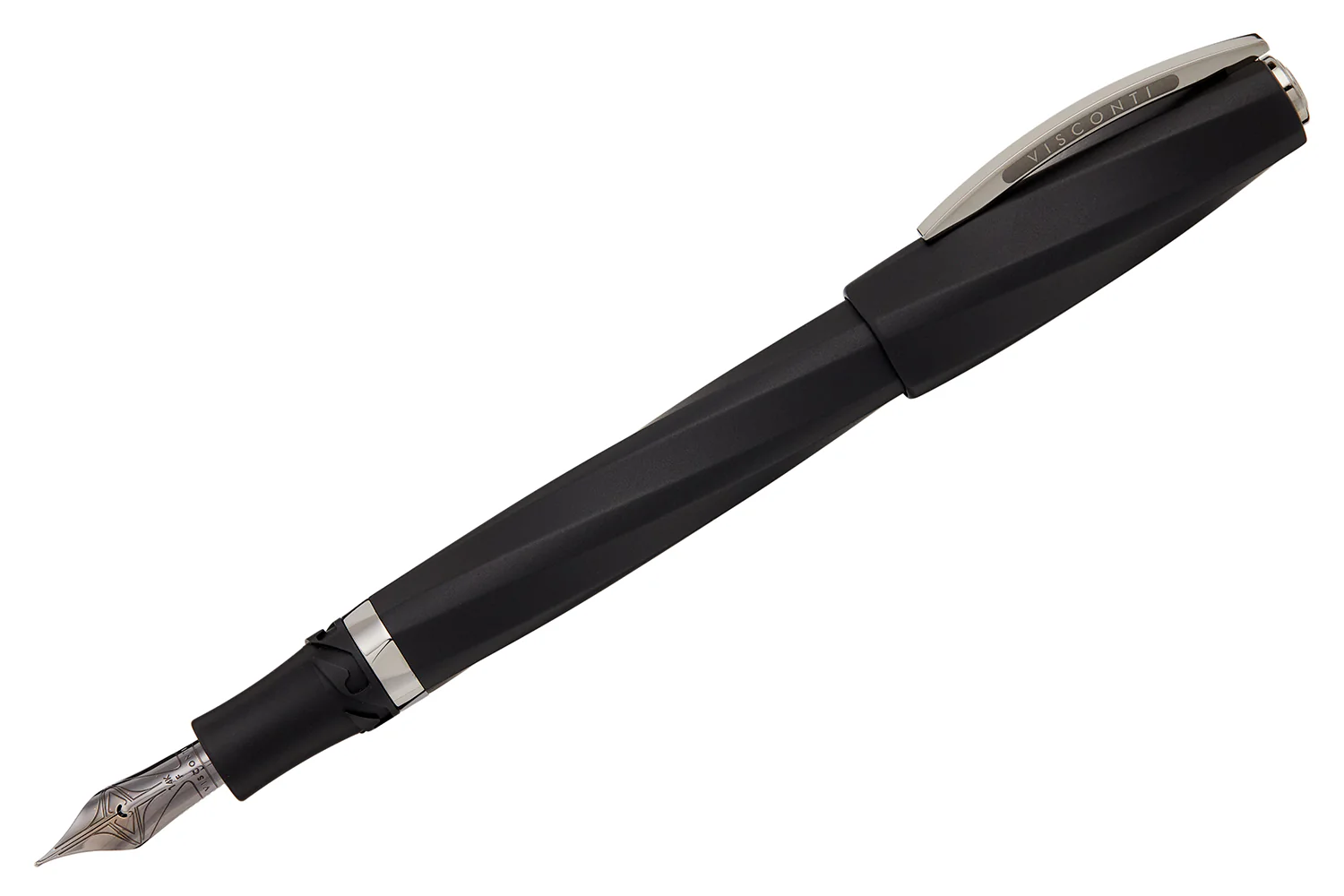Visconti Divina Fountain Pen - Matte Black - Image 9