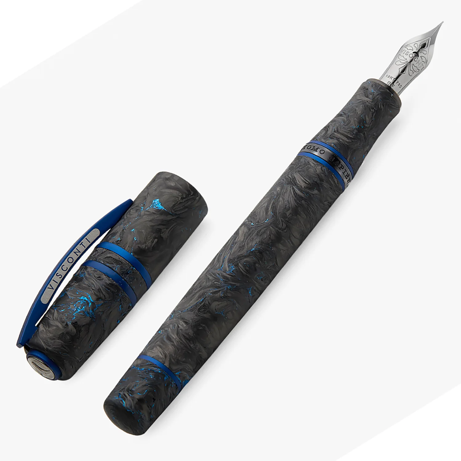 Visconti Homo Sapiens Fountain Pen - Carbon Abyssus (Limited Edition) - Image 10