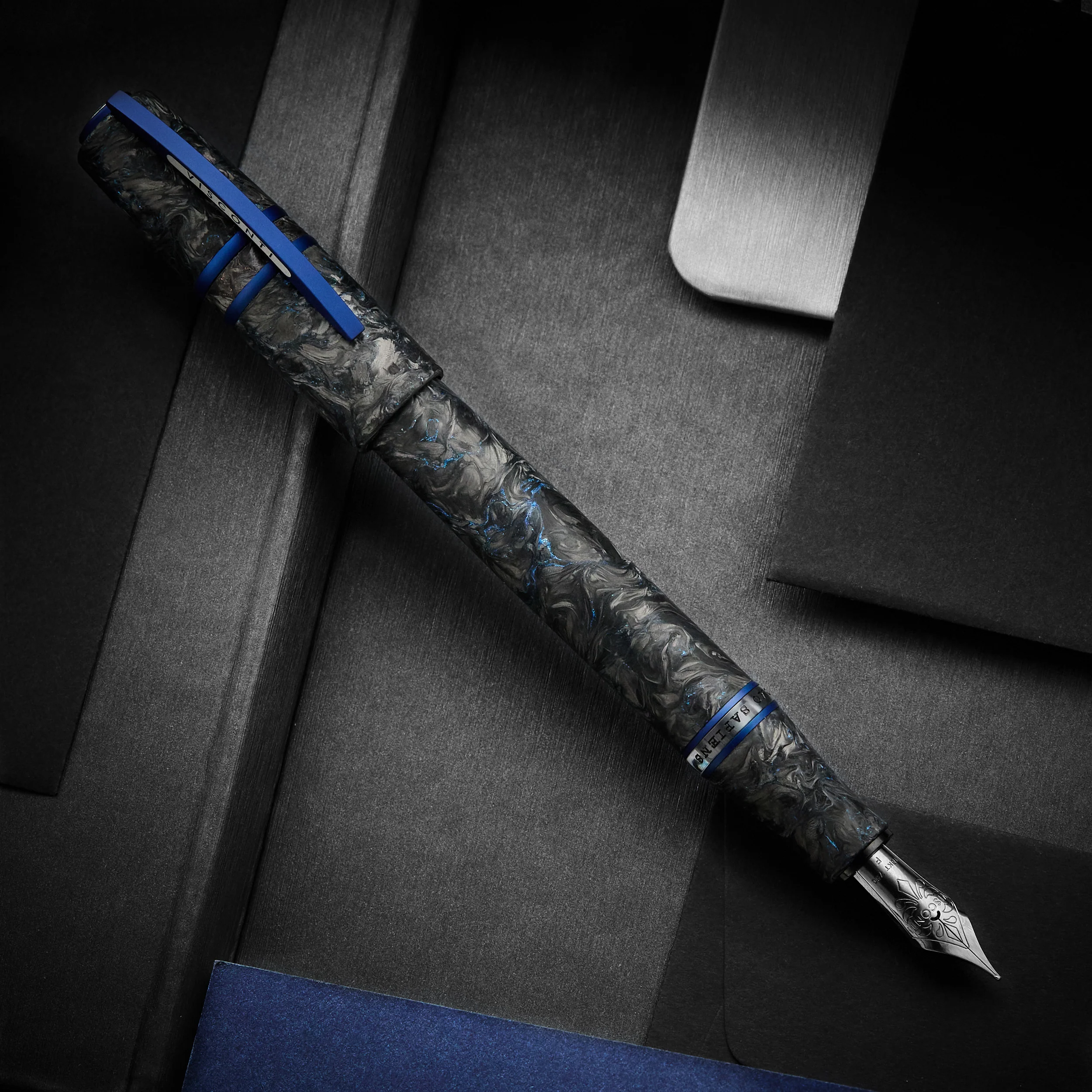 Visconti Homo Sapiens Fountain Pen - Carbon Abyssus (Limited Edition) - Image 3