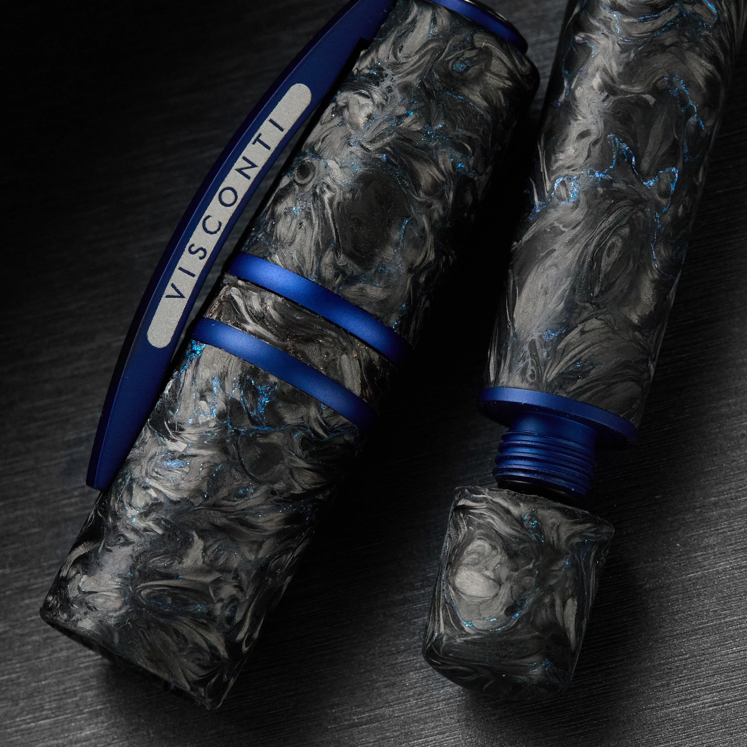 Visconti Homo Sapiens Fountain Pen - Carbon Abyssus (Limited Edition) - Image 8