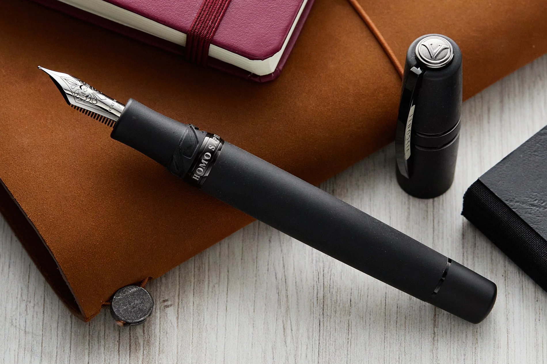 Visconti Homo Sapiens Fountain Pen - Dark Age - Image 10