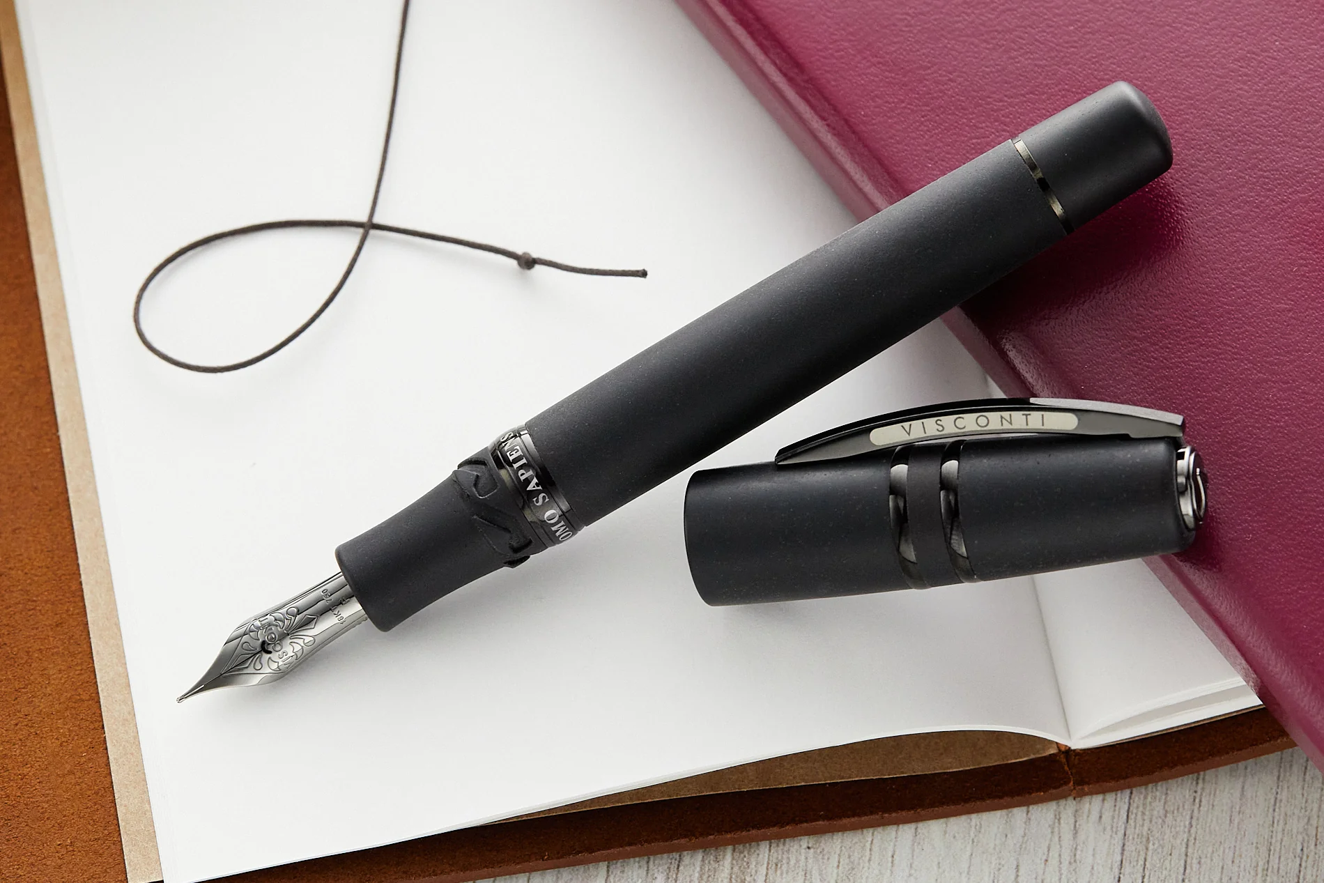 Visconti Homo Sapiens Fountain Pen - Dark Age - Image 6