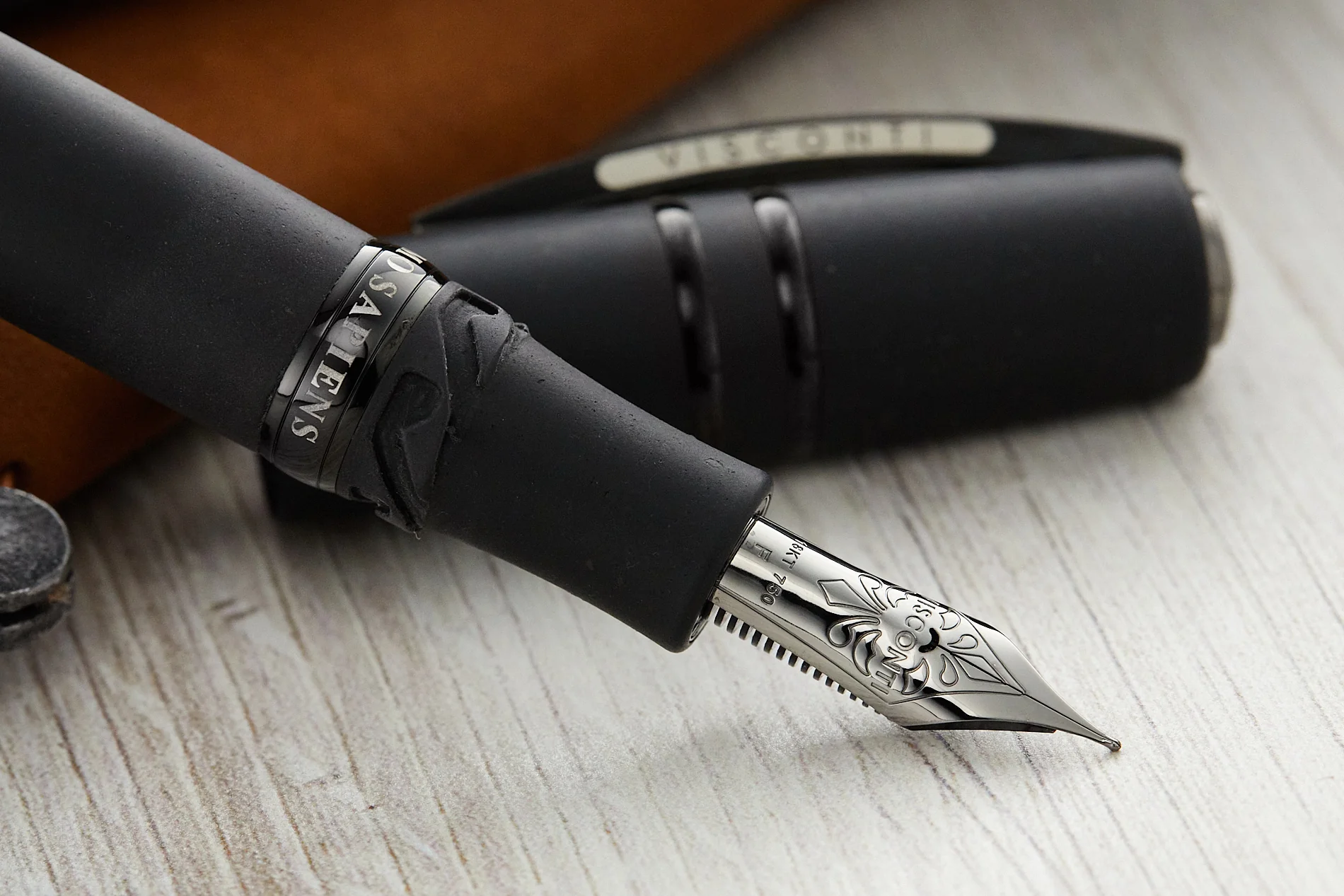 Visconti Homo Sapiens Fountain Pen - Dark Age - Image 9