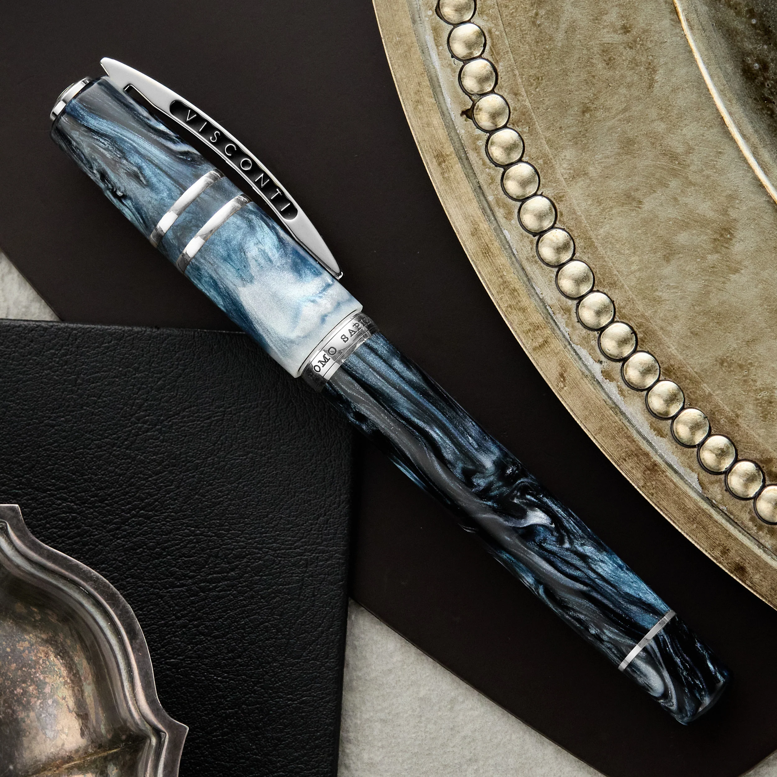 Visconti Homo Sapiens Fountain Pen - Dark Sapphire (Limited Edition) - Image 2