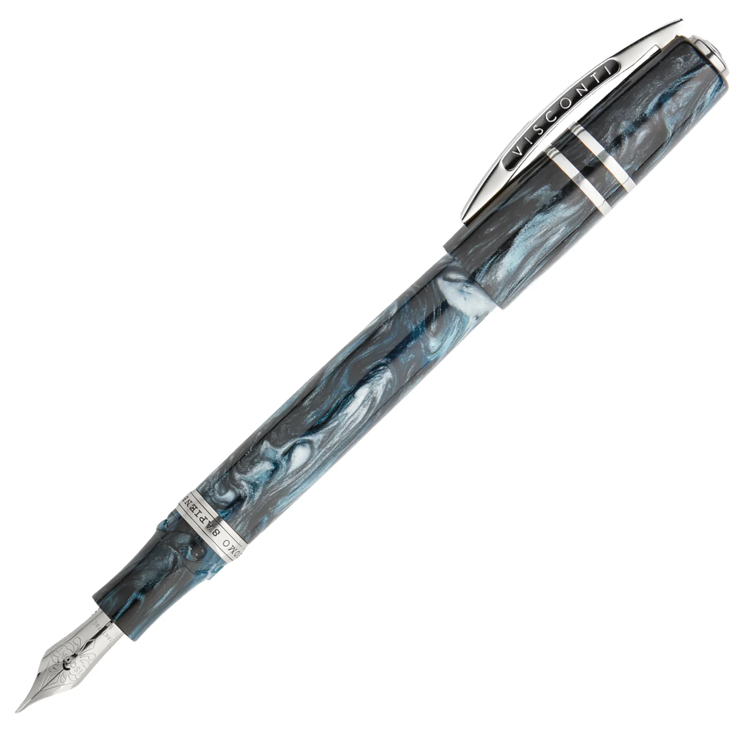 Visconti Homo Sapiens Fountain Pen - Dark Sapphire (Limited Edition) - Image 8