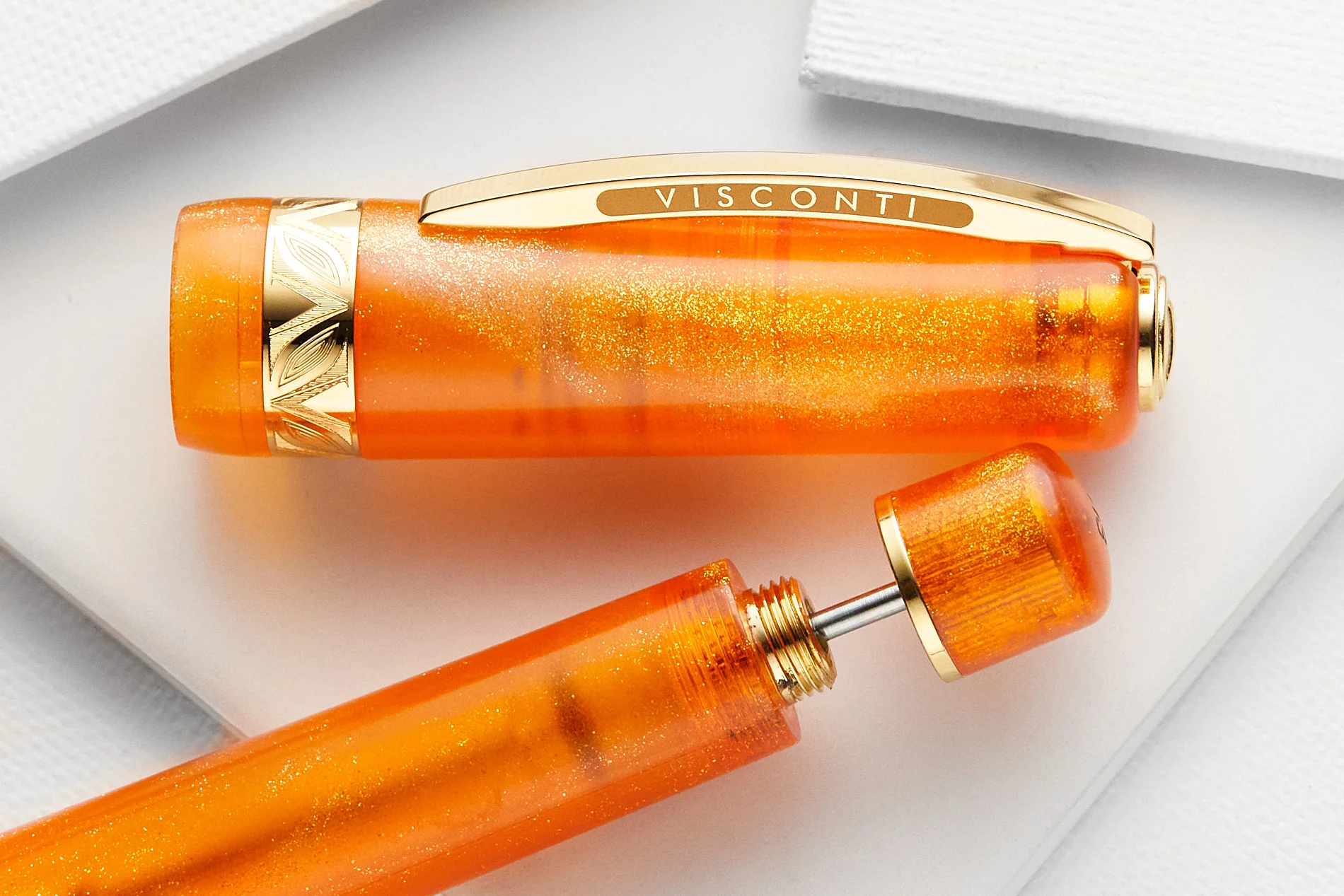 Visconti Kaleido Fountain Pen - Fire Opal - Image 5