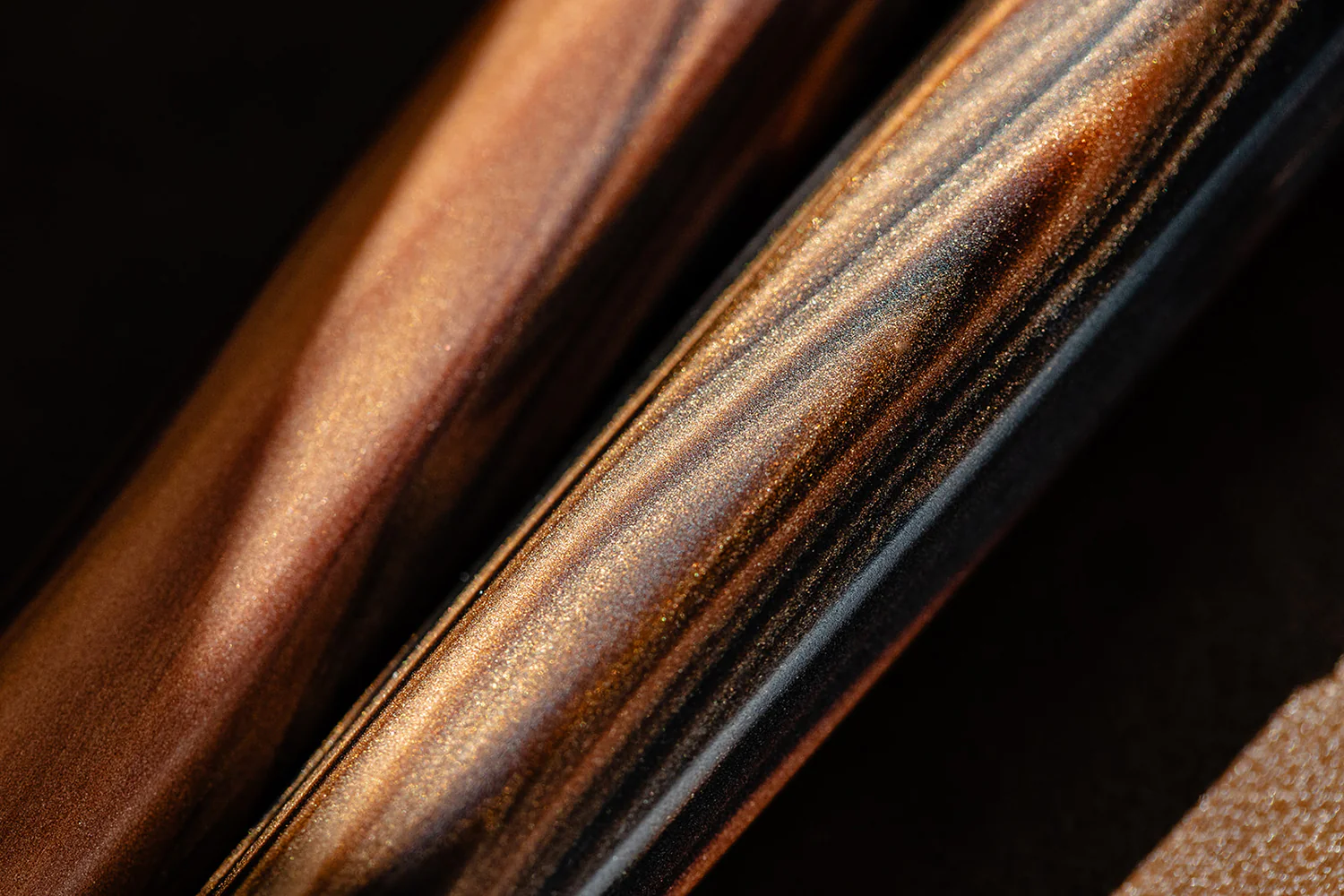 Visconti Medici Fountain Pen - Briarwood / Yellow Gold - Image 21