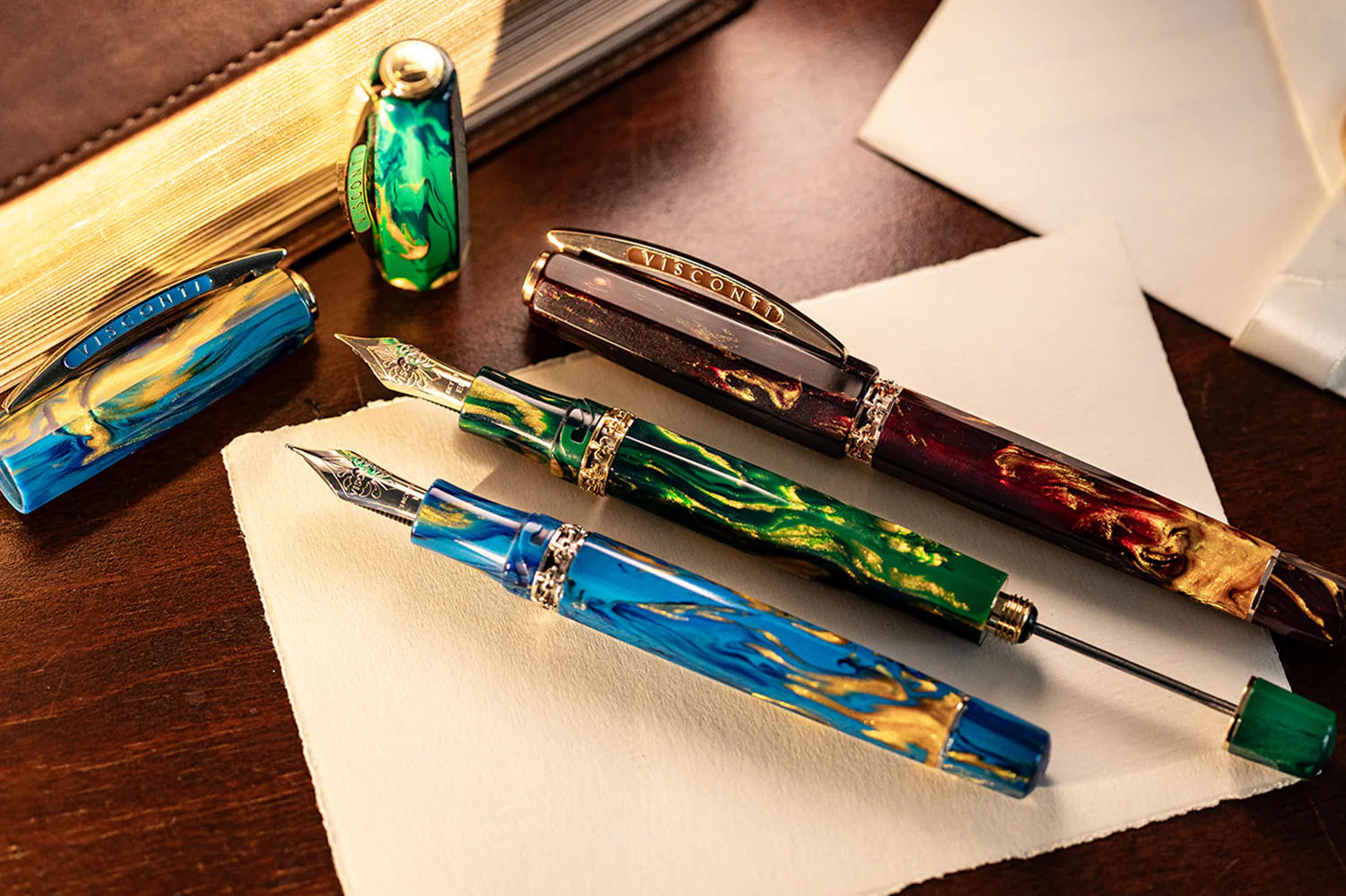 Visconti Medici Fountain Pen - Riccardi (Limited Edition) - Image 5