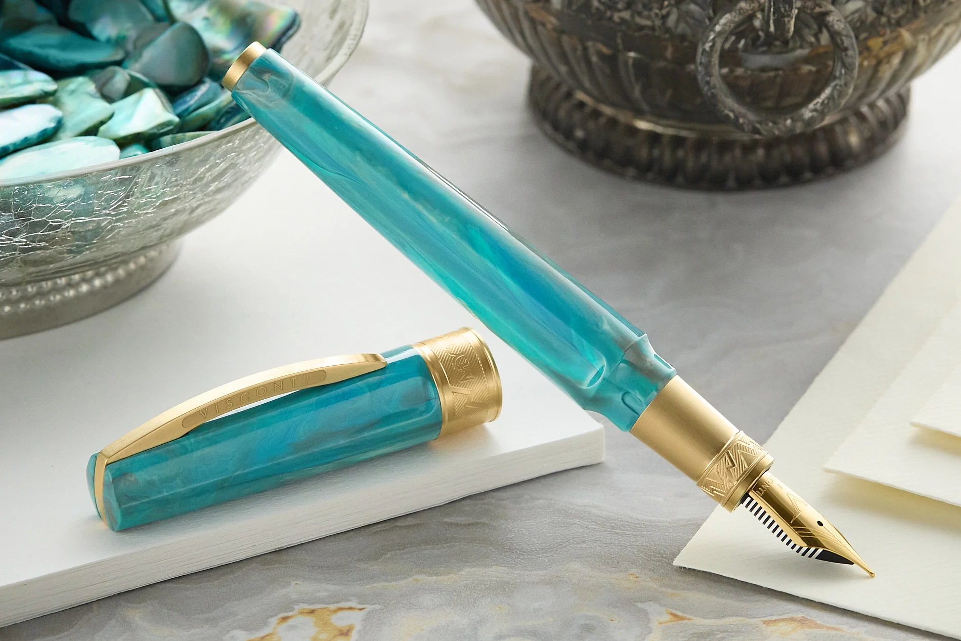 Visconti Mirage Mythos Fountain Pen - Athena - Image 5