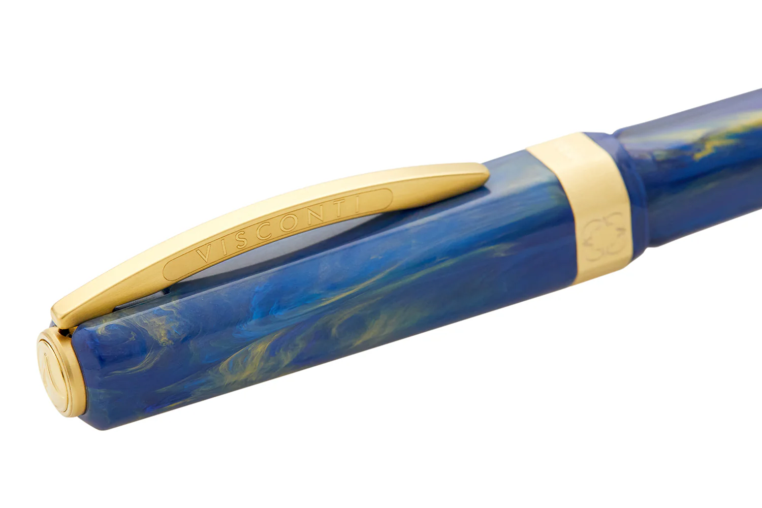 Visconti Opera Gold Fountain Pen - Blue - Image 11