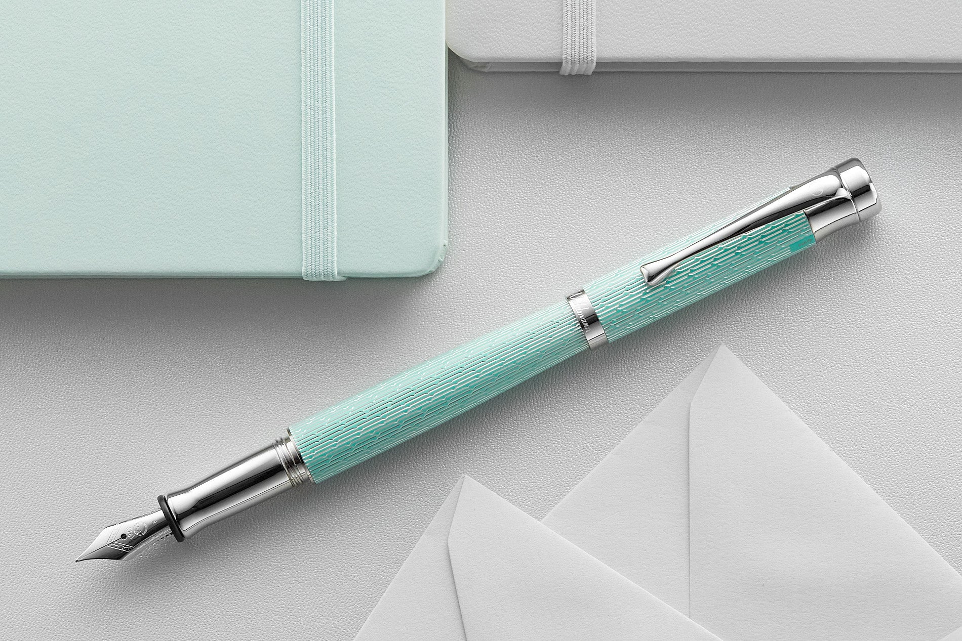 Waldmann Tango Imagination Fountain Pen - Aquamarine - Image 5