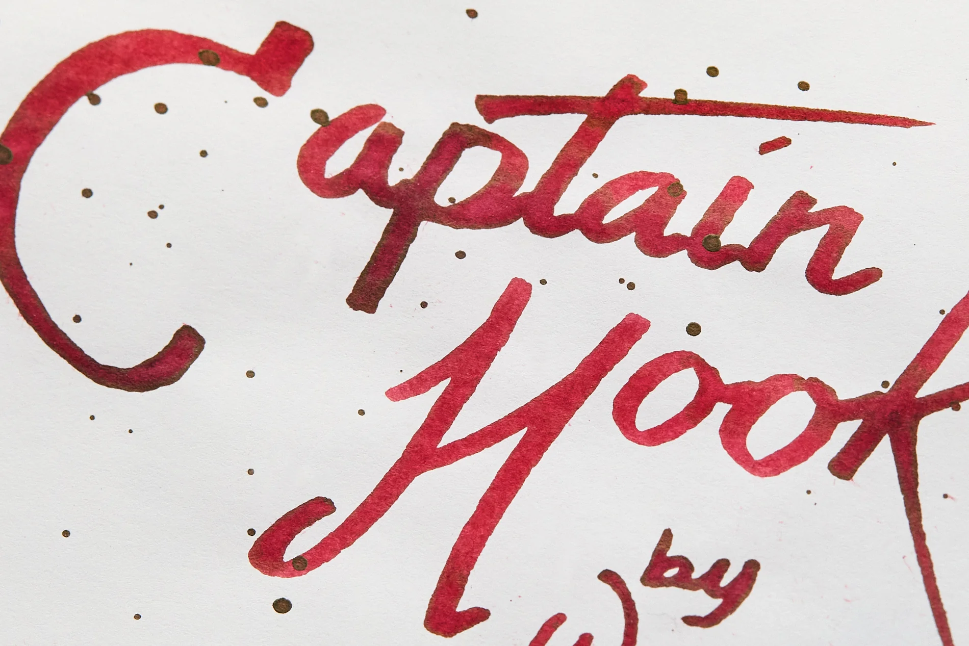 Wearingeul Captain Hook - Ink Sample - Image 3