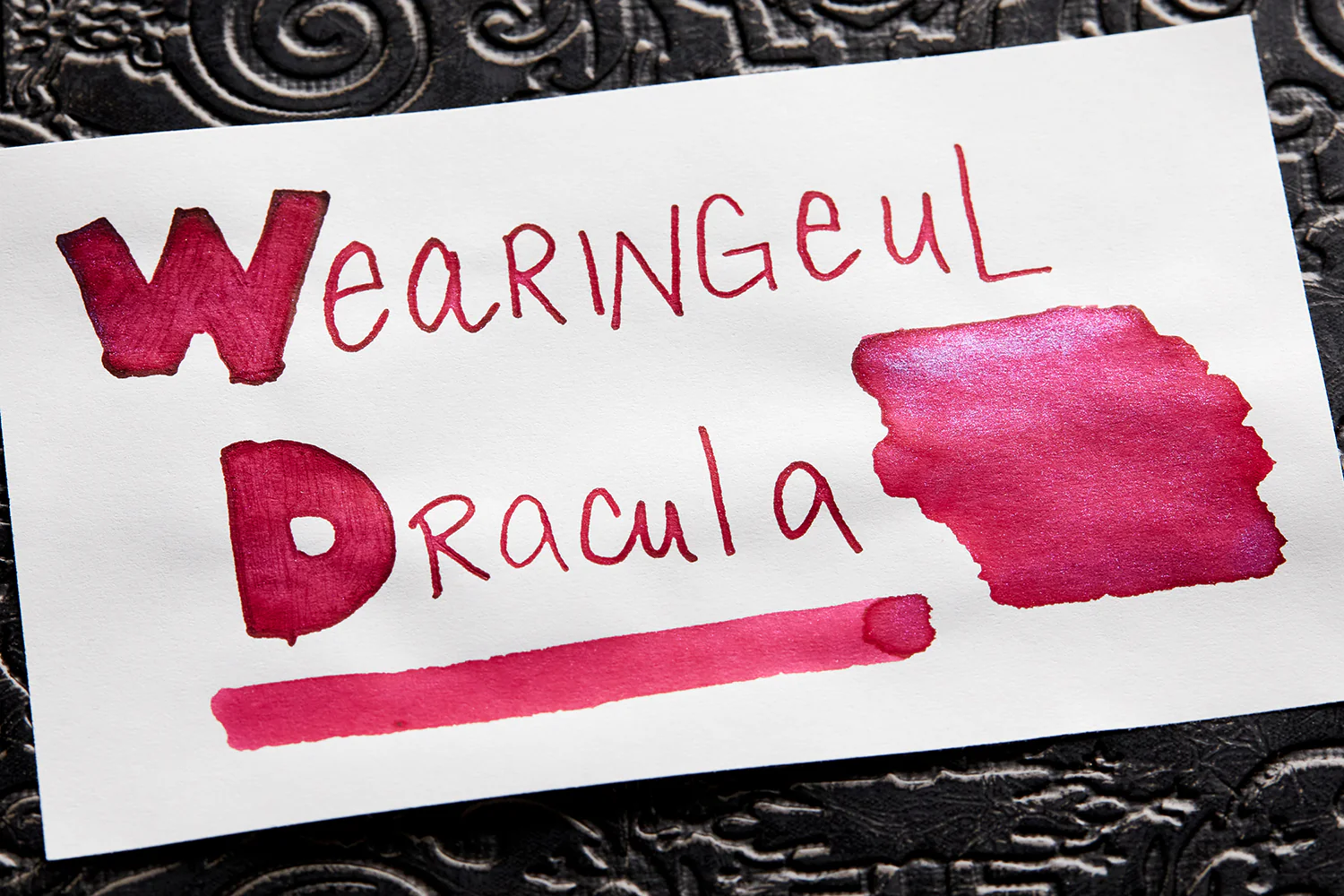 Wearingeul Dracula - Ink Sample - Image 3