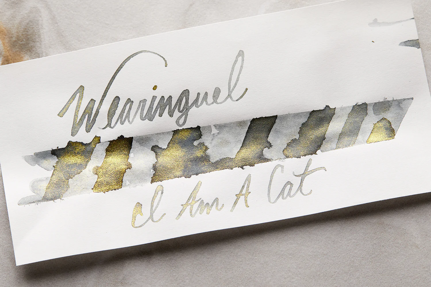 Wearingeul I Am A Cat - Ink Sample - Image 2