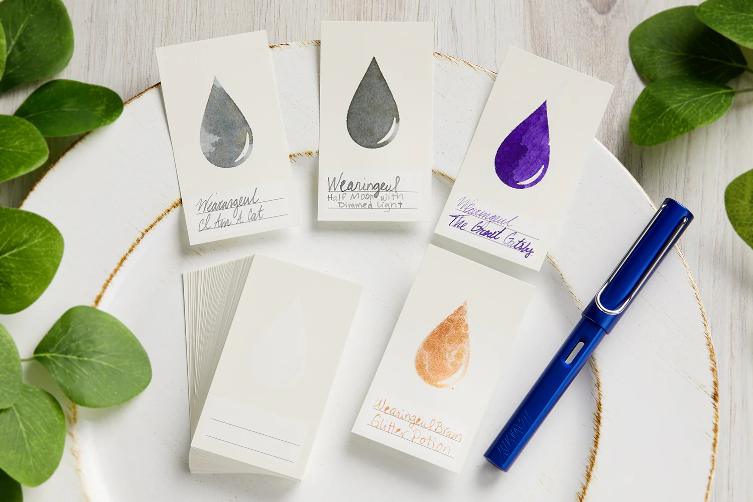 Wearingeul Ink Color Swatch Cards - Ink Droplet - Image 2