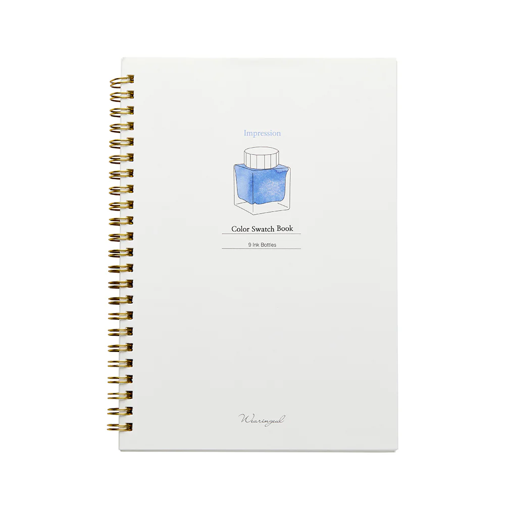 Wearingeul Ink Color Swatch A5 Notebook