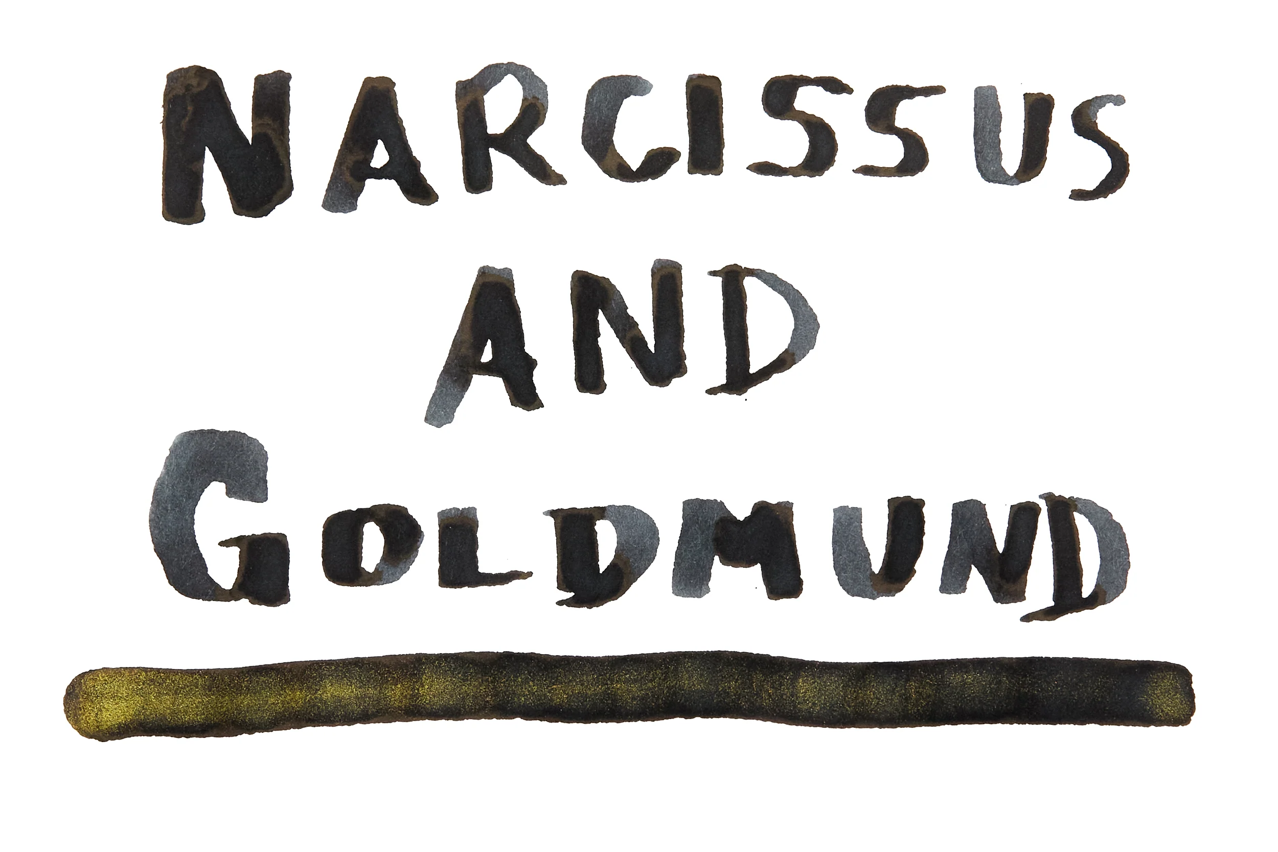 Wearingeul Narcissus and Goldmund - 30ml Bottled Ink - Image 5
