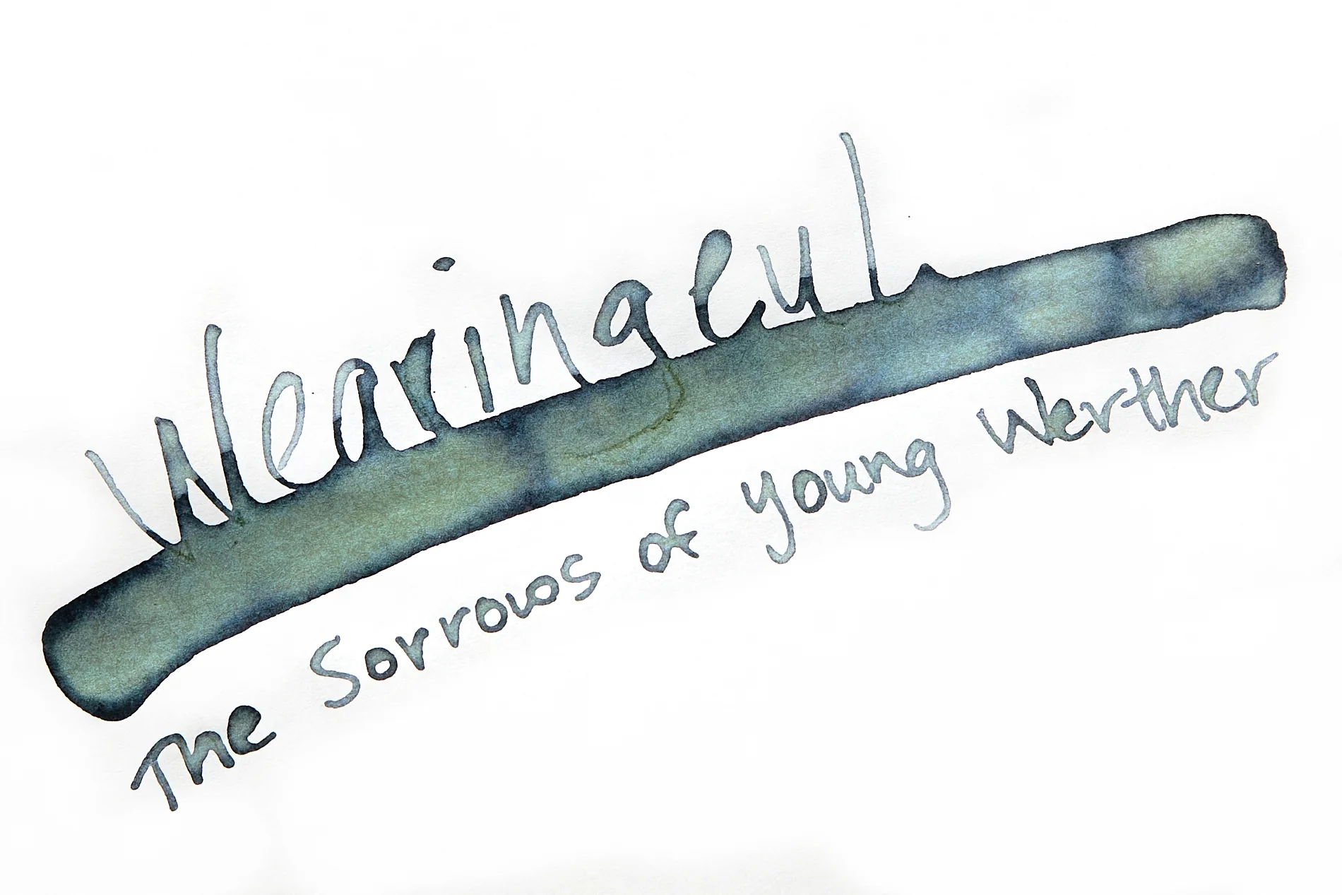 Wearingeul The Sorrows of Young Werther - Ink Sample - Image 2